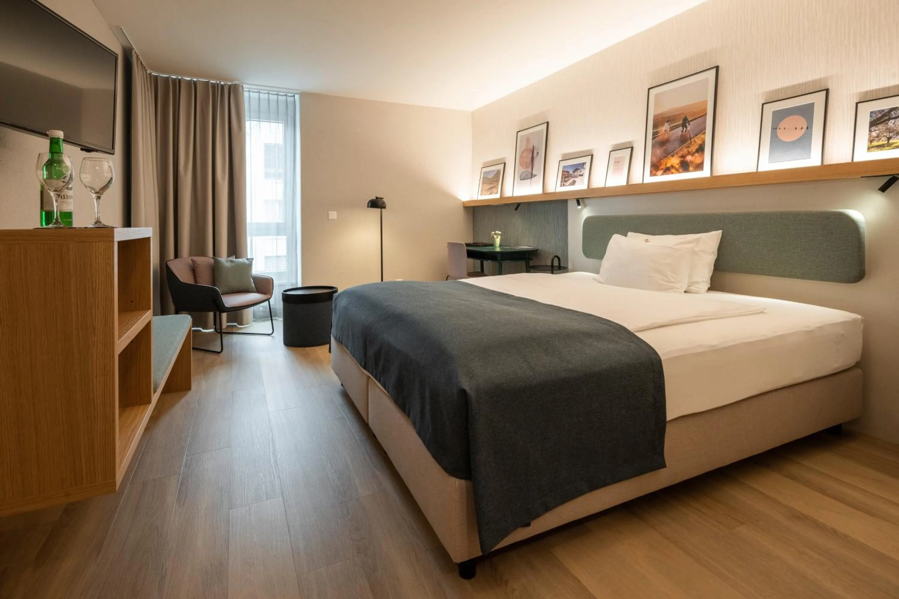 TV and multimedia, Bed in Hotel Münchwilen