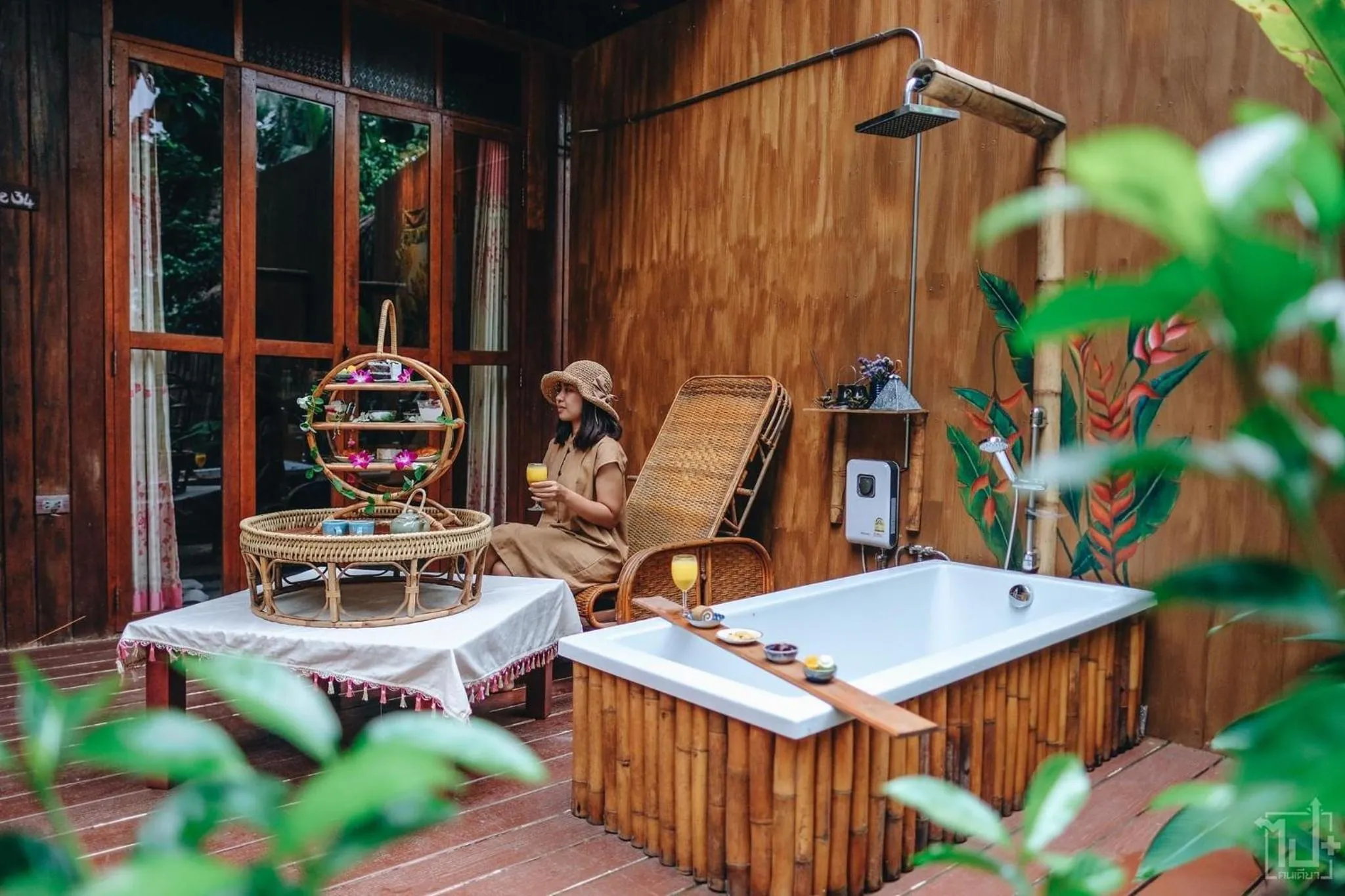 Natural landscape in Nan De Panna Resort and Spa