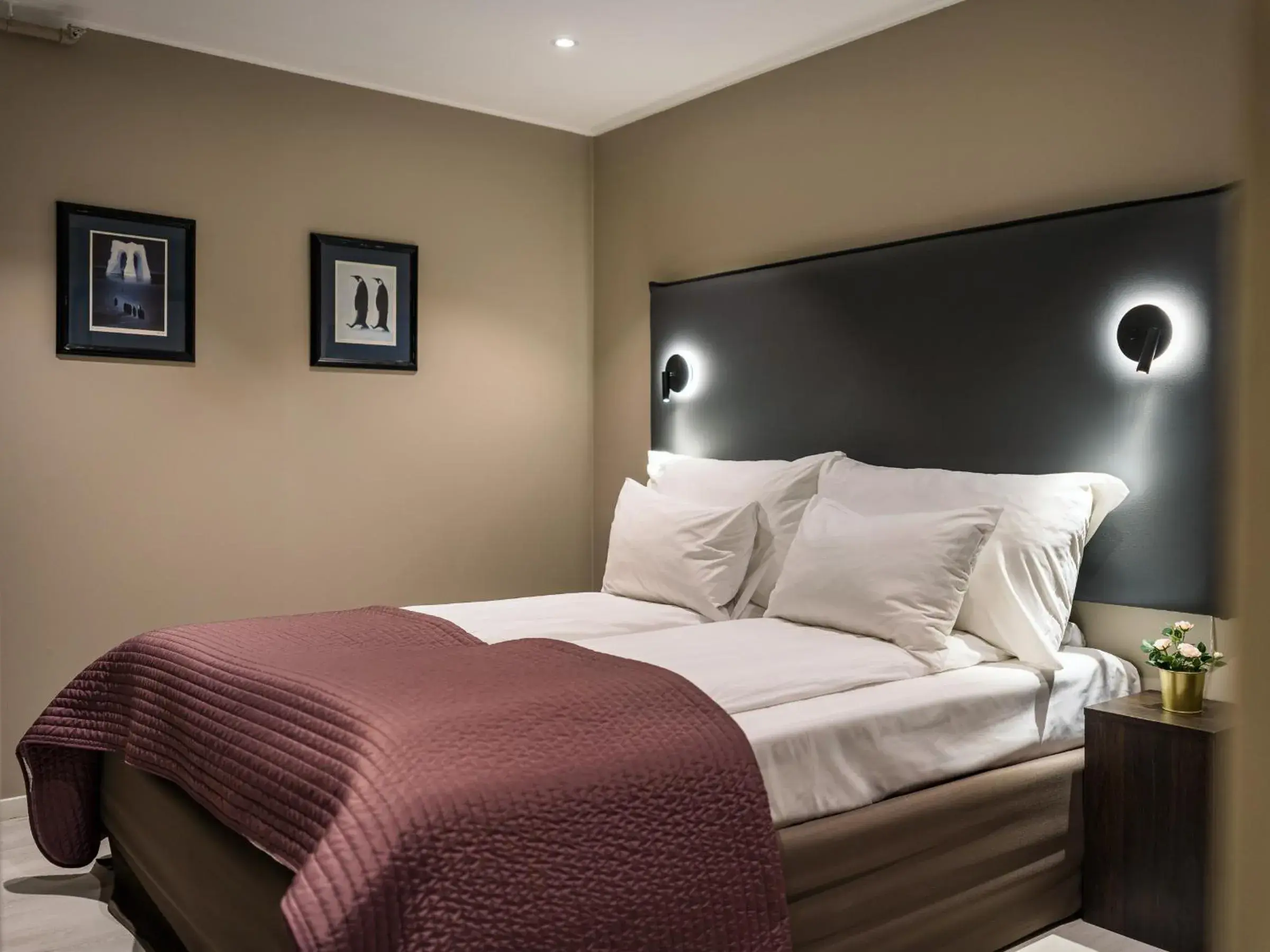 Bed in Quality Hotel Grand Kongsberg Bed in Quality Hotel Grand Kongsberg