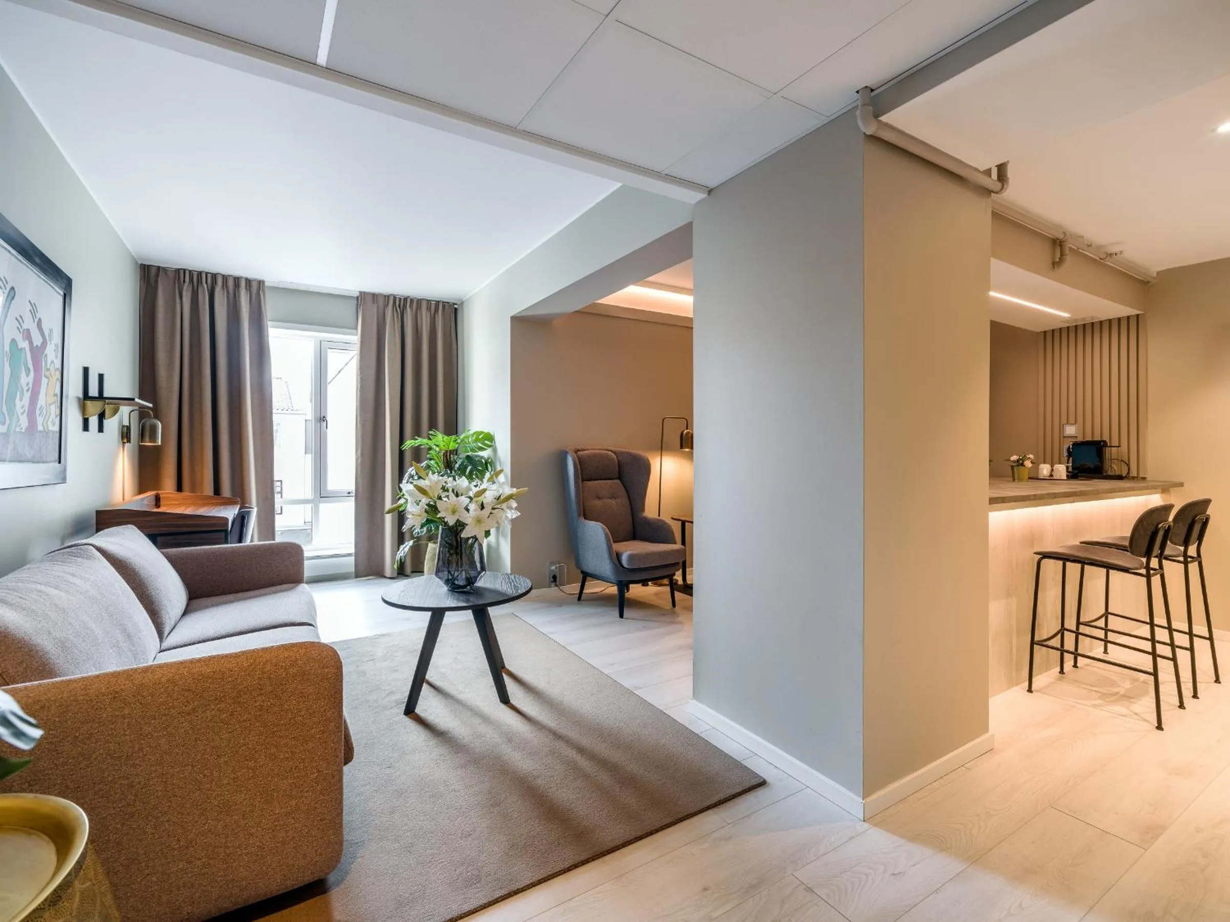 Living room in Quality Hotel Grand Kongsberg