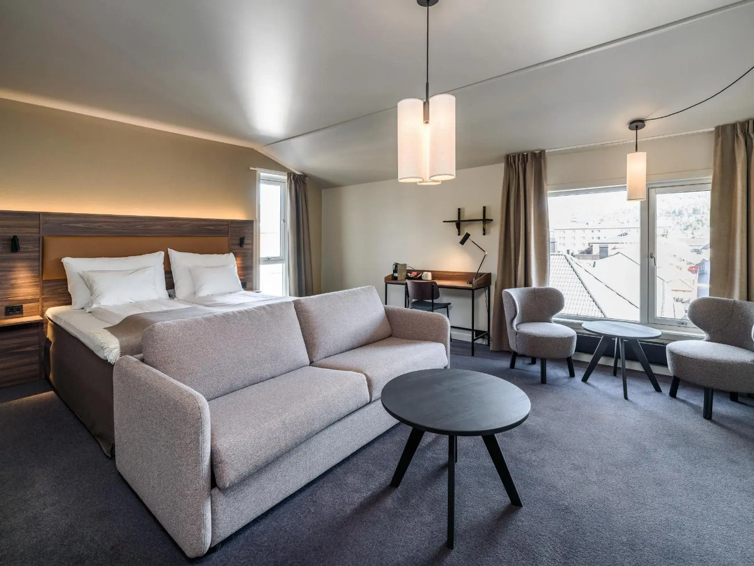 Bed in Quality Hotel Grand Kongsberg Bed in Quality Hotel Grand Kongsberg