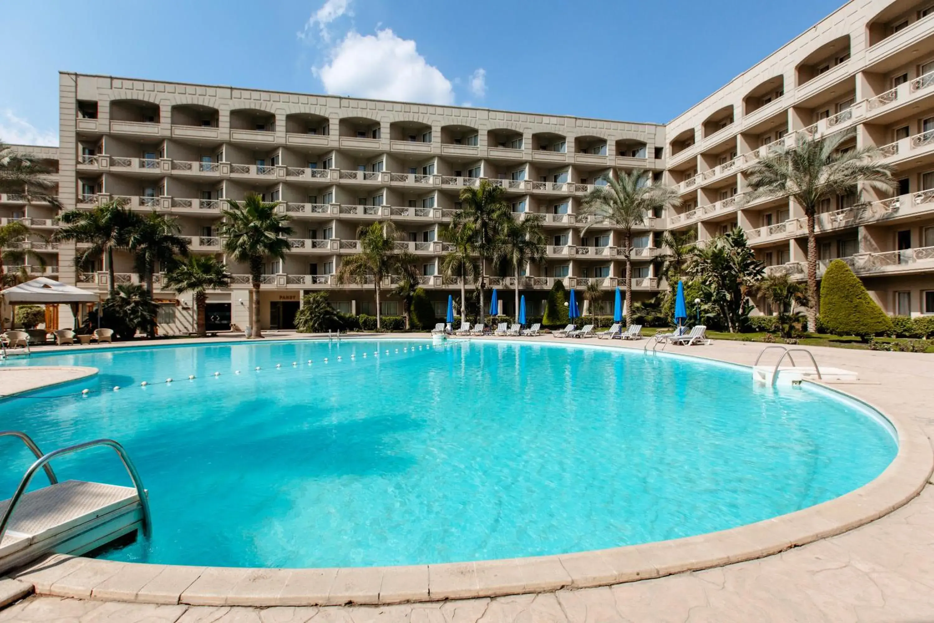 Swimming Pool in Grand Pyramids Hotel