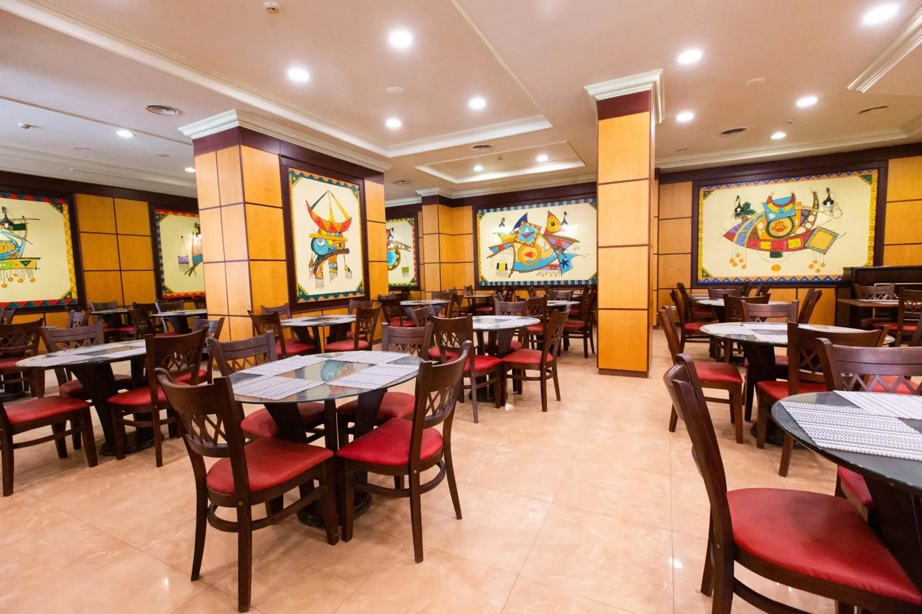 Dining area, Restaurant/Places to Eat in Grand Pyramids Hotel