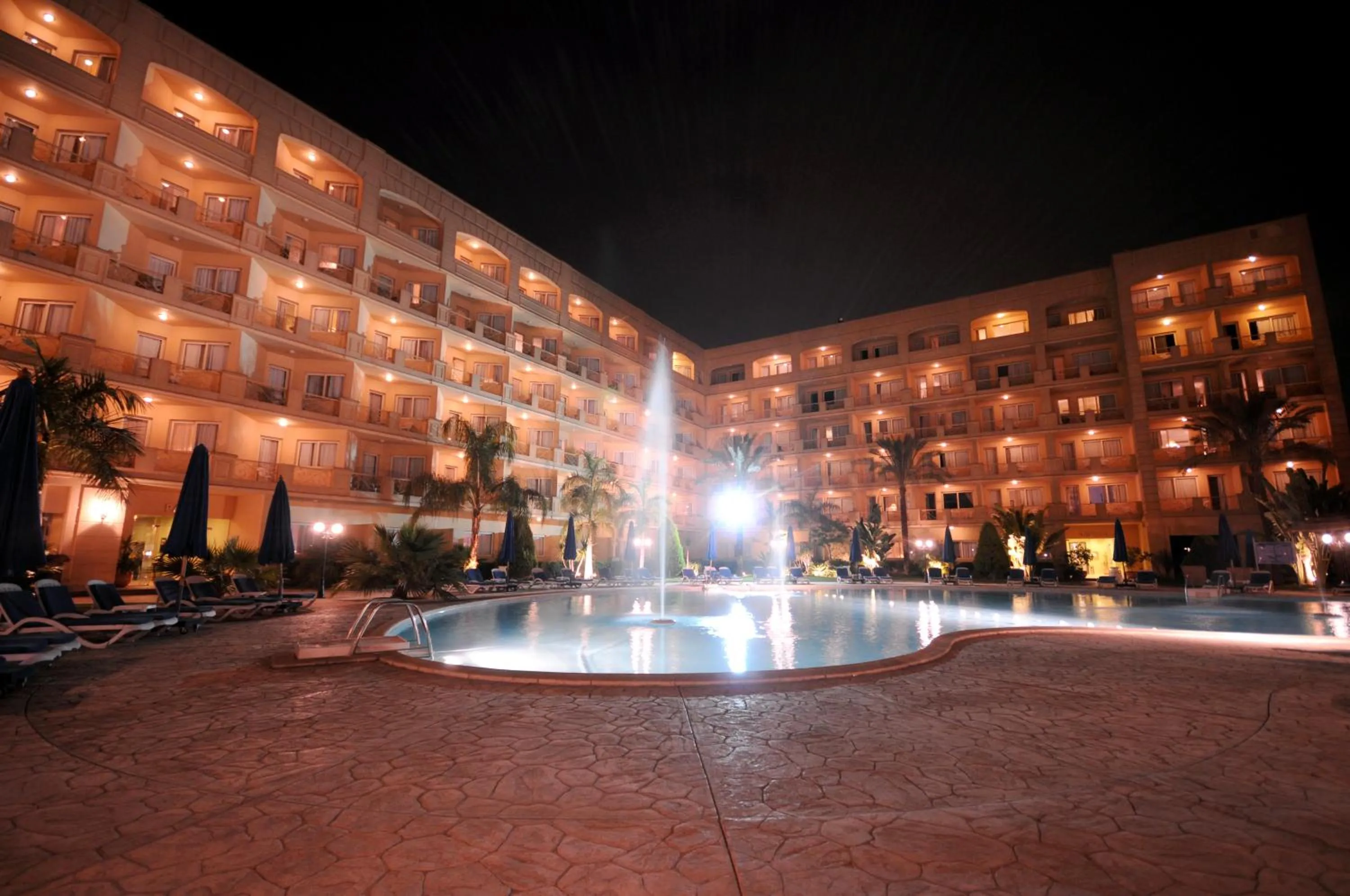 Area and facilities in Grand Pyramids Hotel