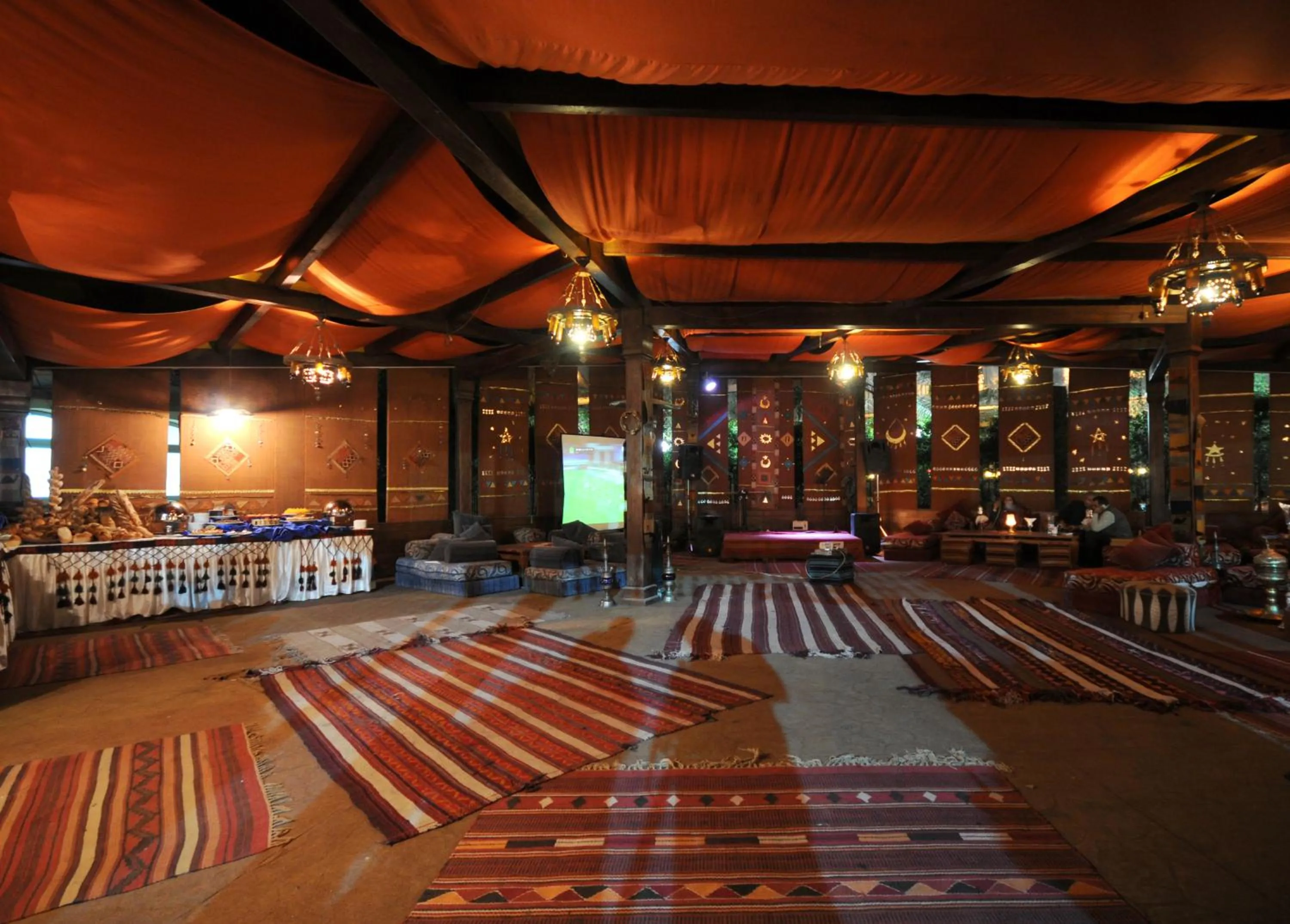 Decorative detail in Grand Pyramids Hotel