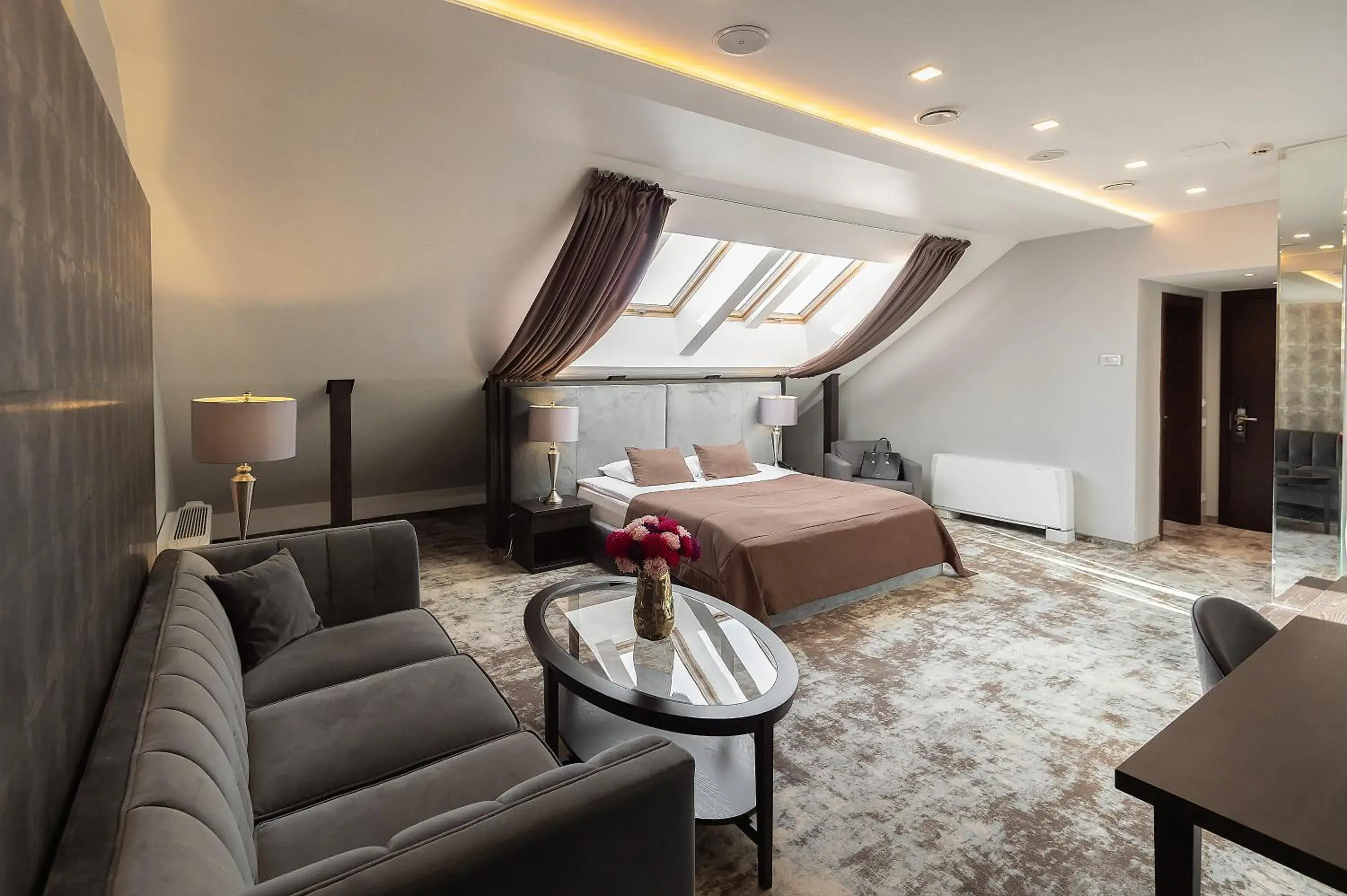 Attic Suite in Old Mill Hotel Attic Suite in Old Mill Hotel