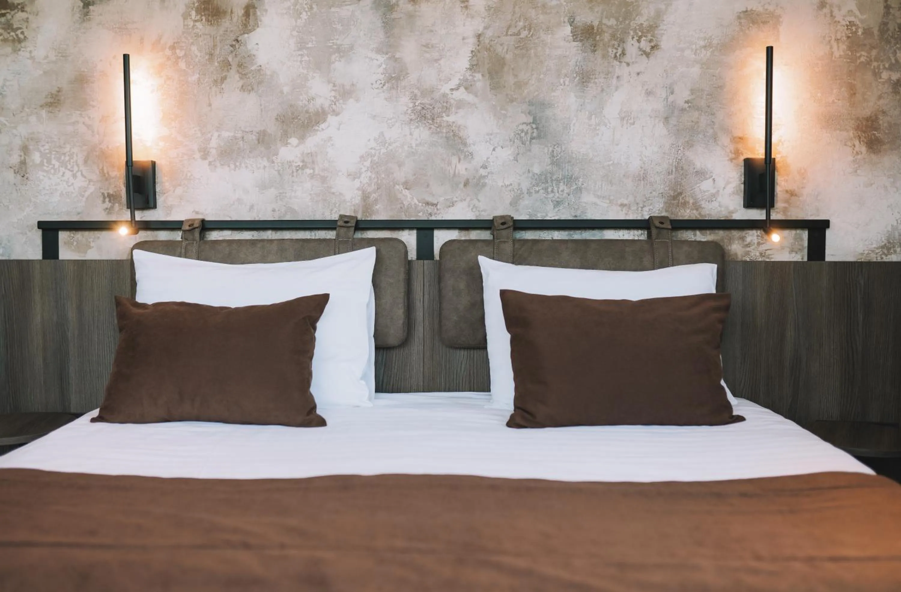 Bed in Old Mill Hotel