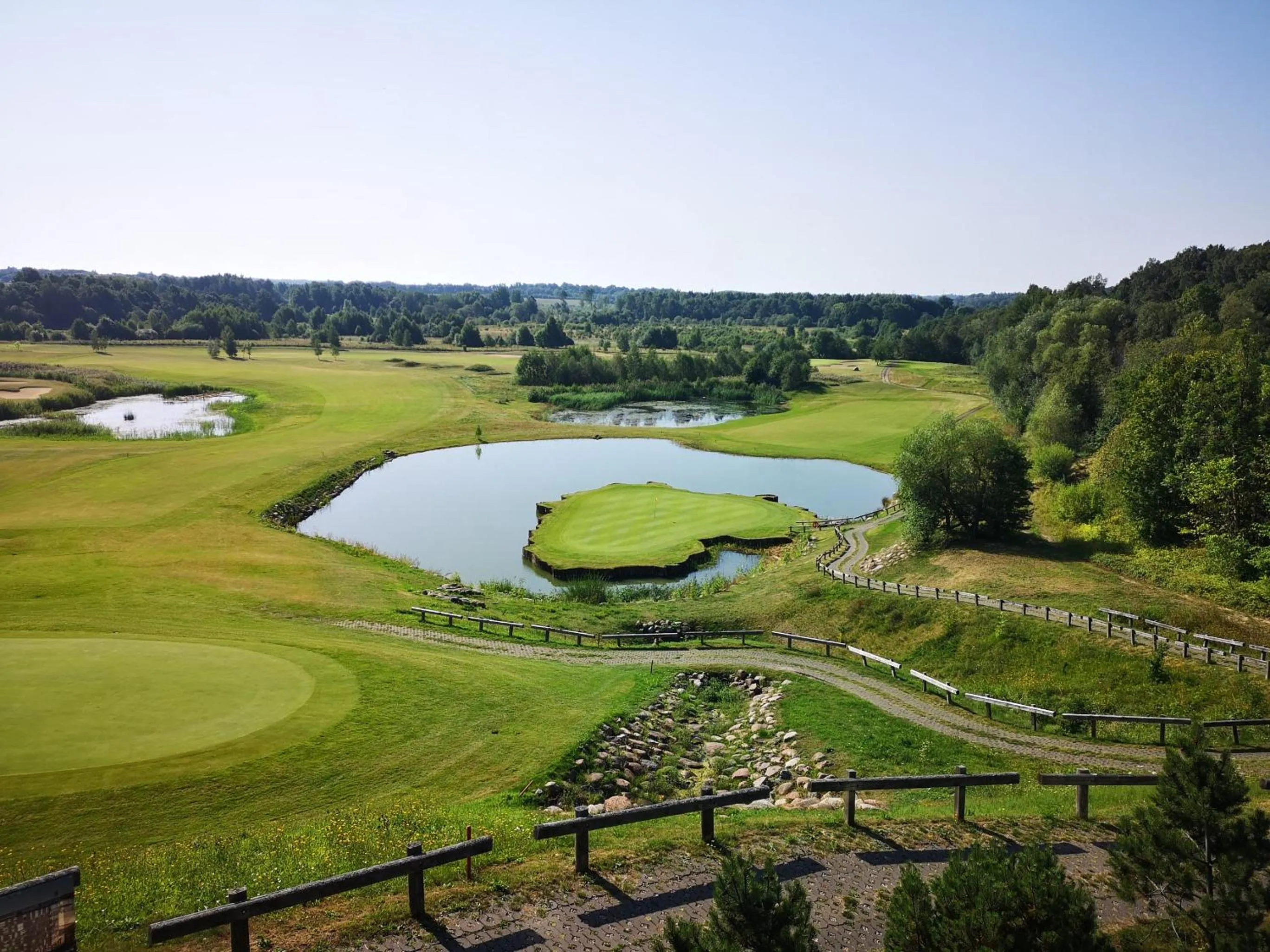 Natural landscape in National Golf Resort