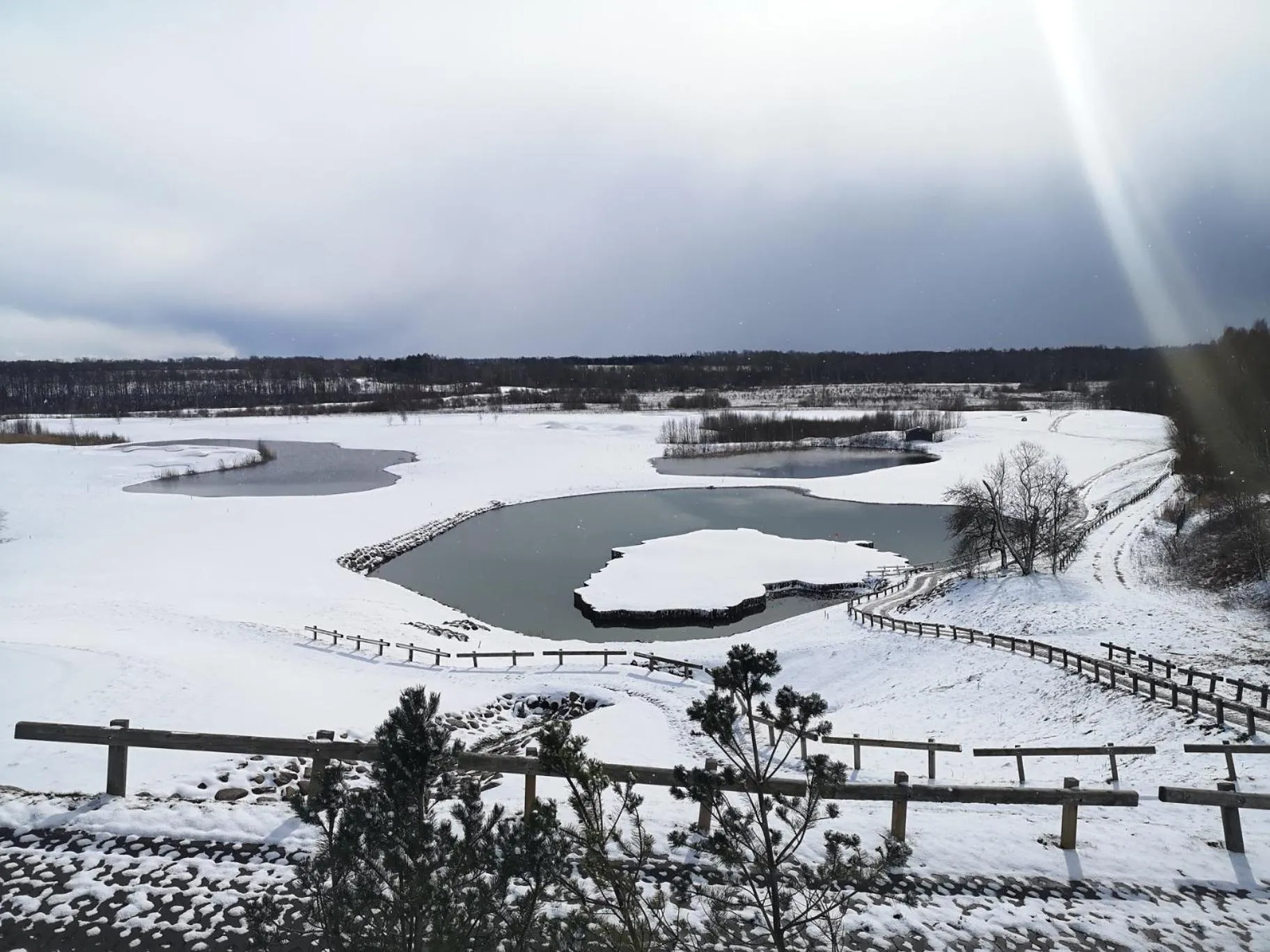 Natural landscape in National Golf Resort