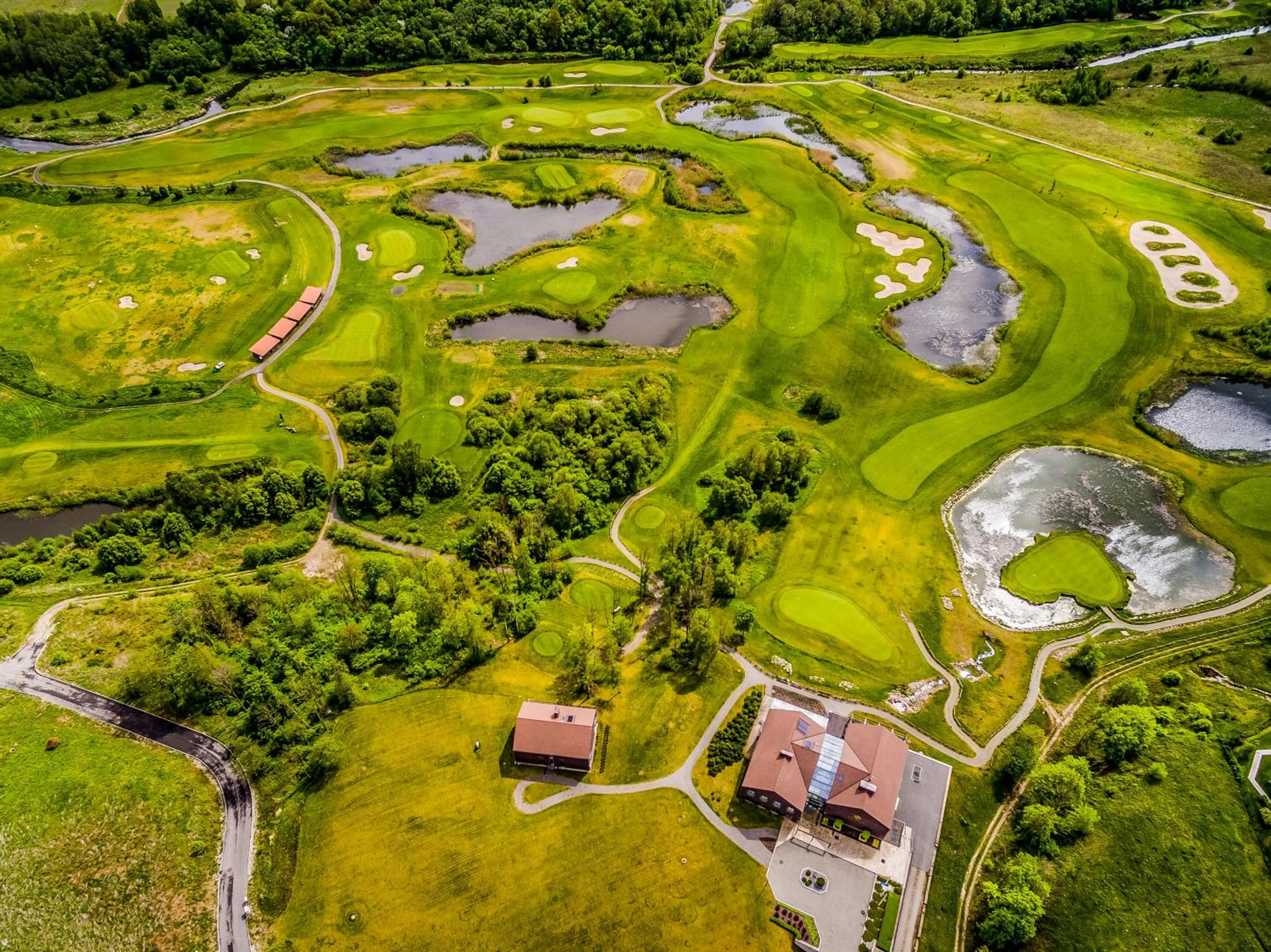 Natural landscape in National Golf Resort