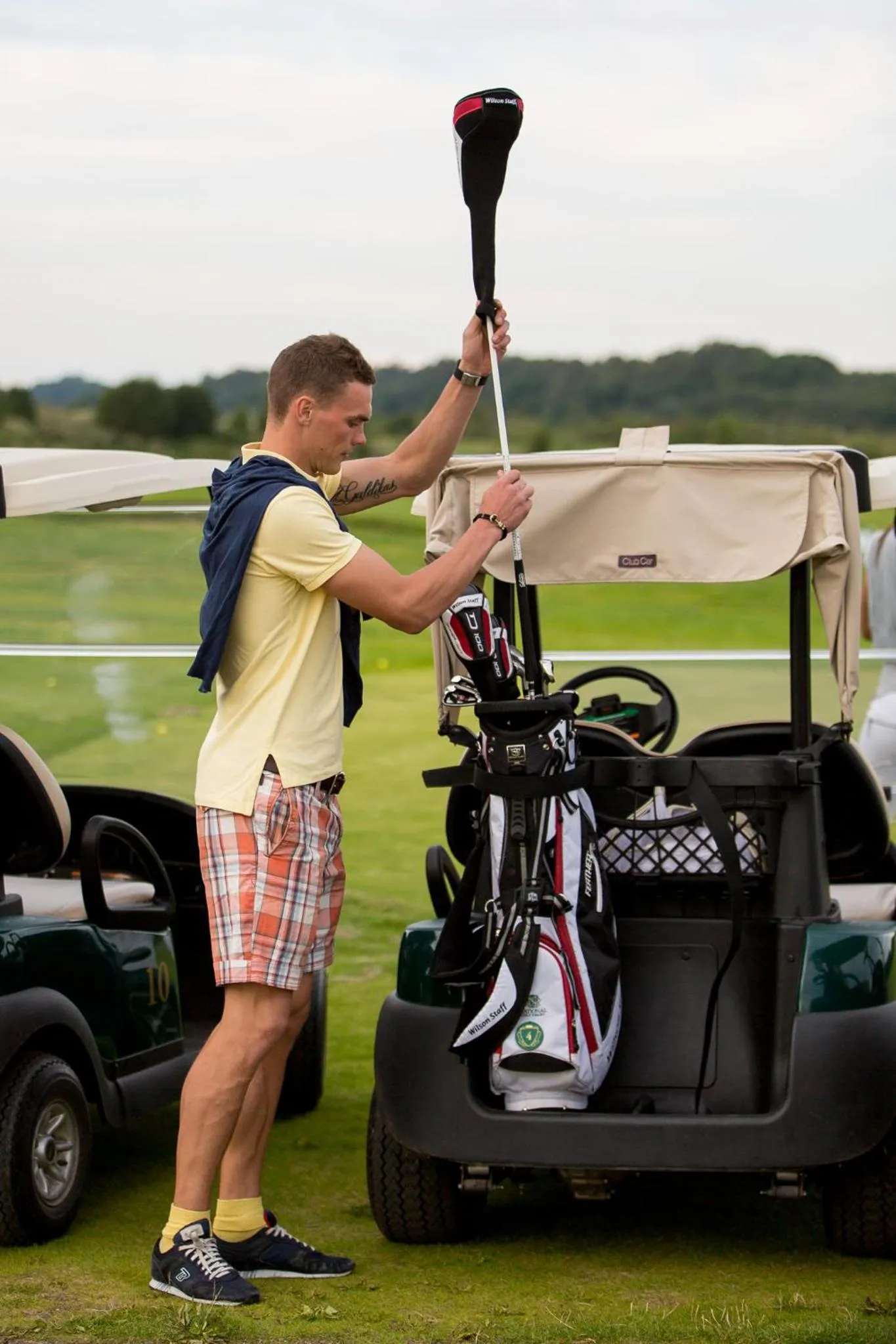 People in National Golf Resort