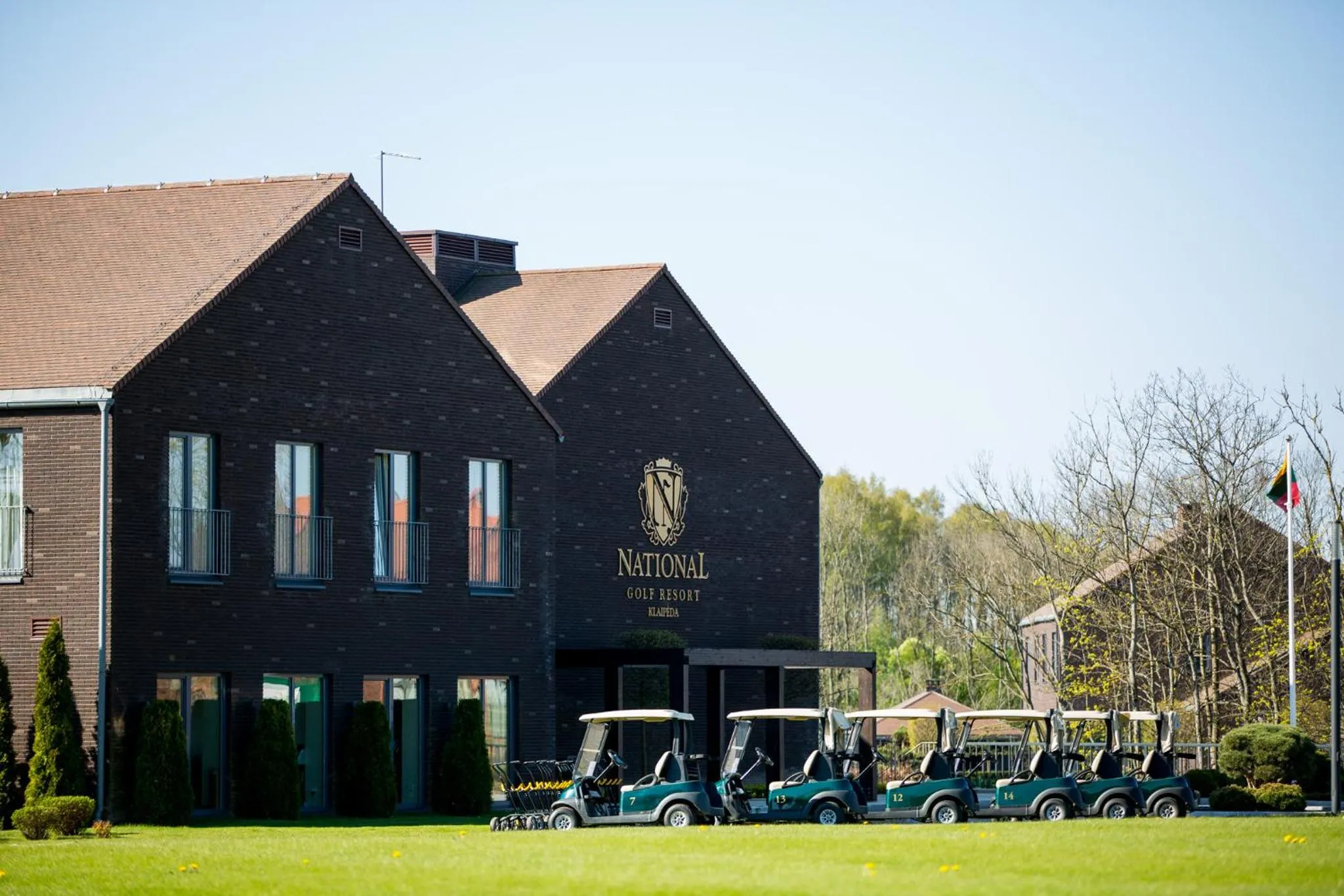 Spring in National Golf Resort