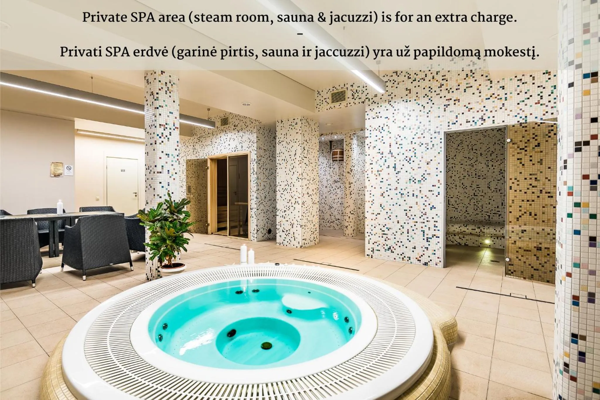Hot Tub in VICTORIA Hotel Kaunas