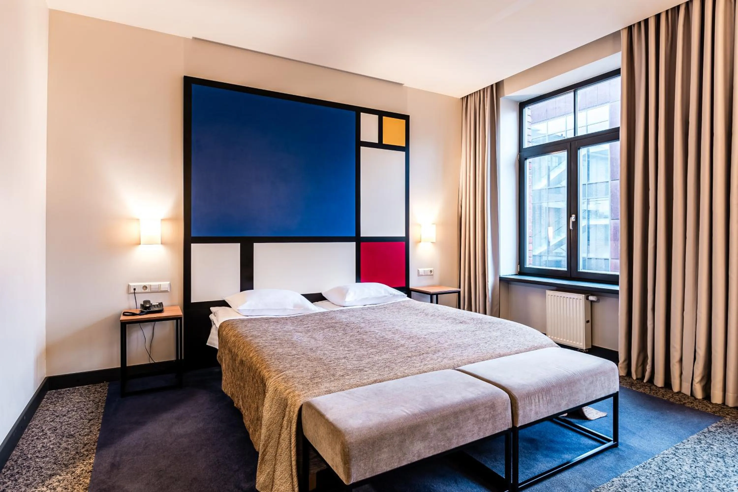 Bed in VICTORIA Hotel Kaunas