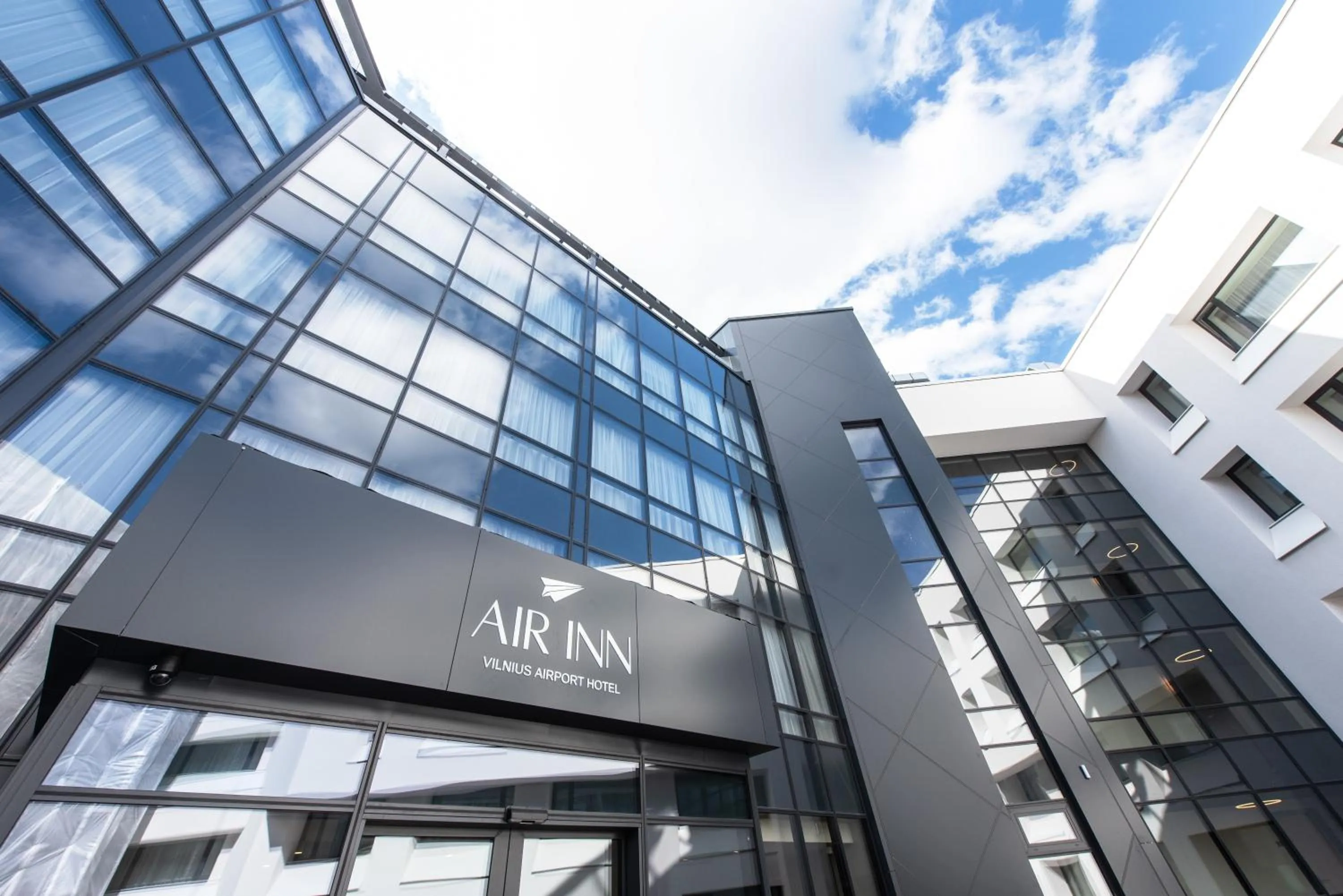 Property building in AIRINN Vilnius Airport Hotel RENOVATED 2025