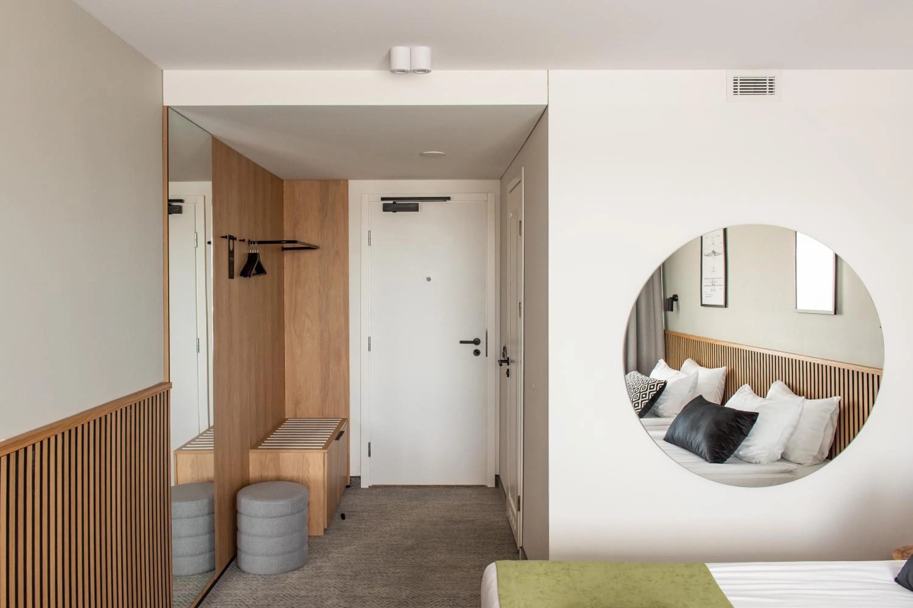 Bedroom in AIRINN Vilnius Airport Hotel RENOVATED 2025