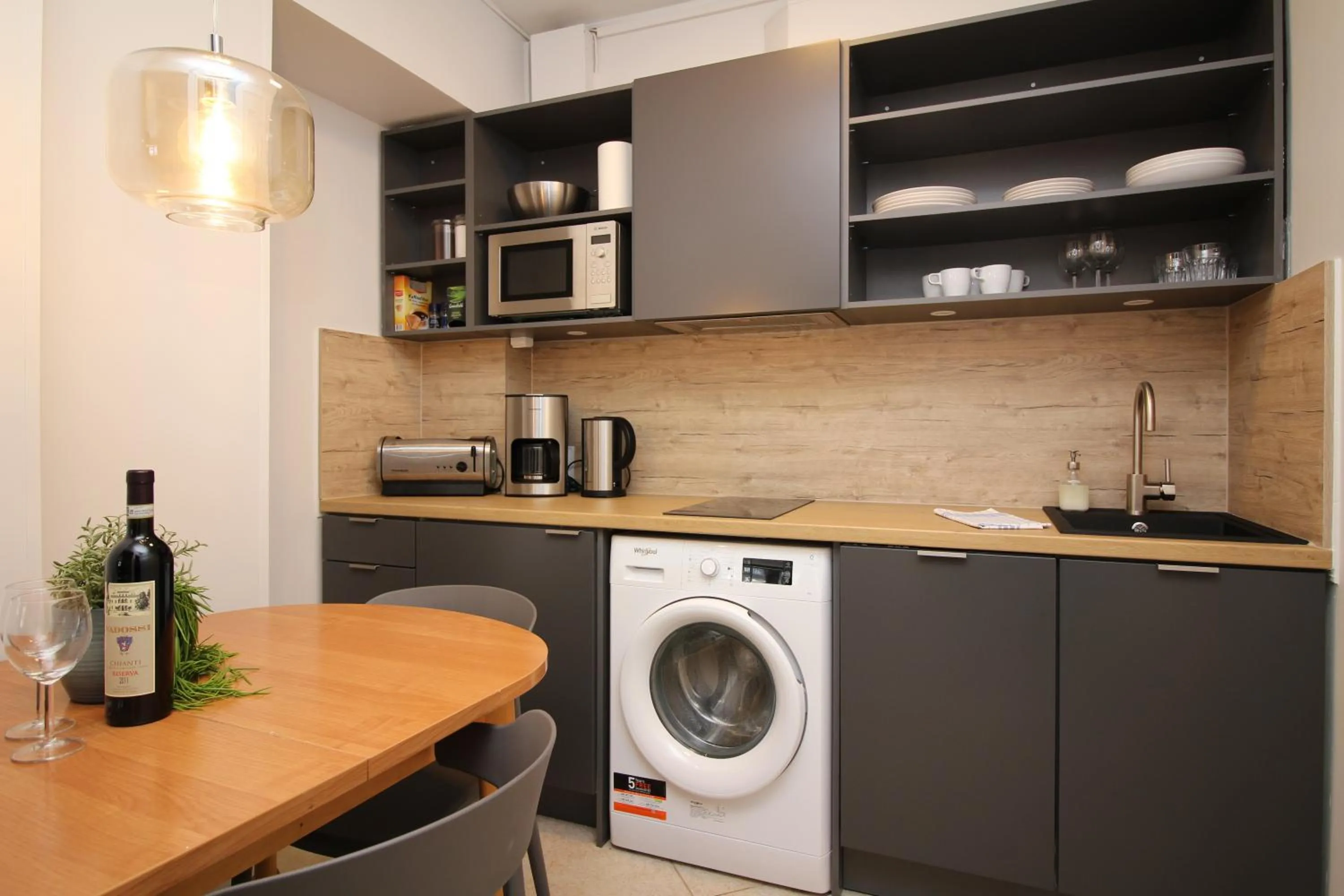 Kitchen or kitchenette in Tallinn City Apartments - Town Hall Square