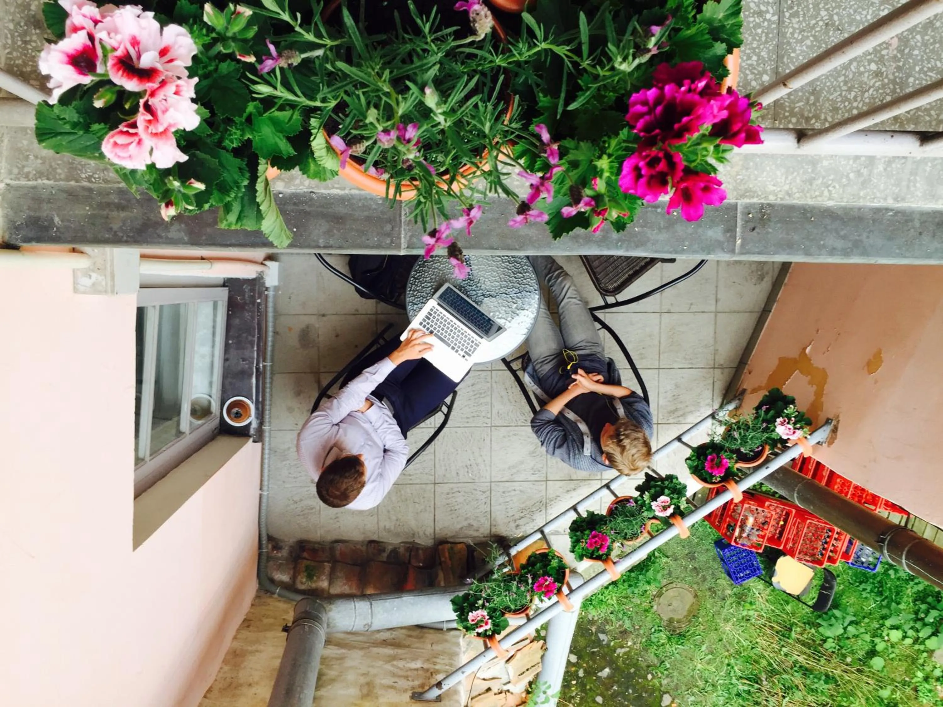 Balcony/Terrace in Tallinn City Apartments - Town Hall Square