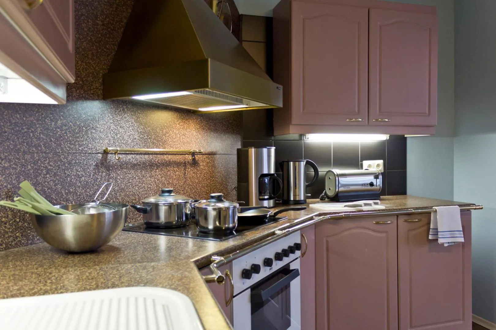 Kitchen or kitchenette in Tallinn City Apartments - Town Hall Square