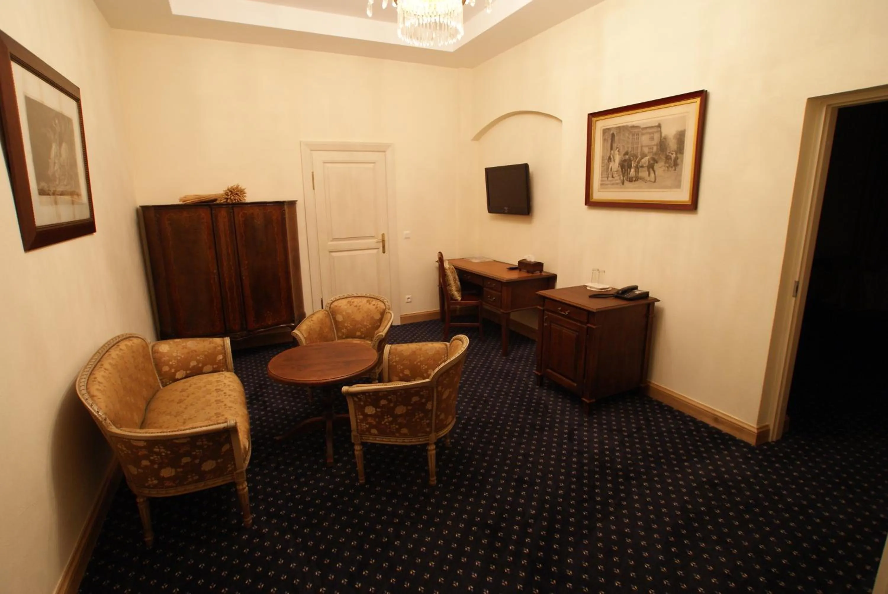 Living room in Bistrampolis Manor