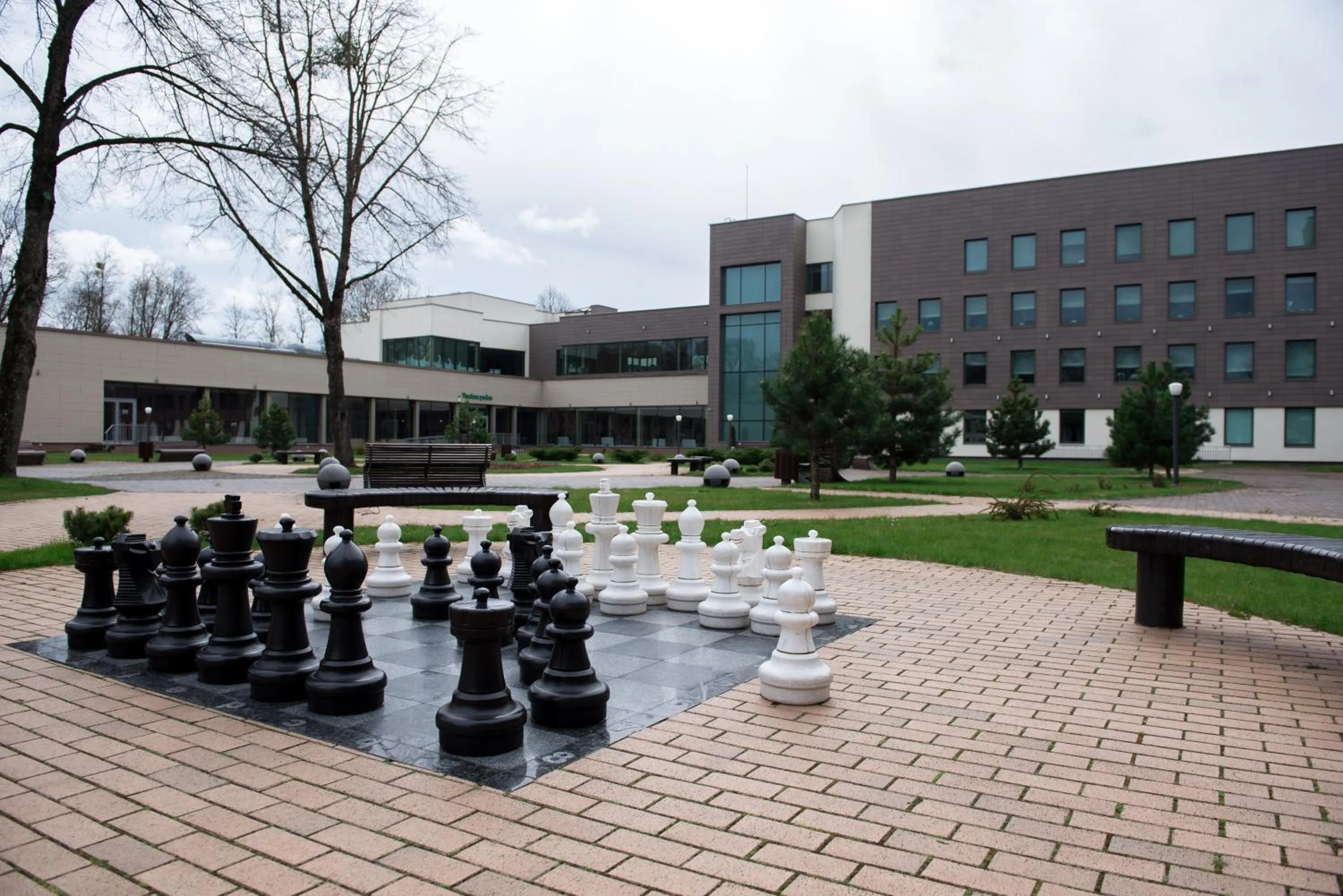 Patio in Grand SPA Lietuva Hotel Druskininkai