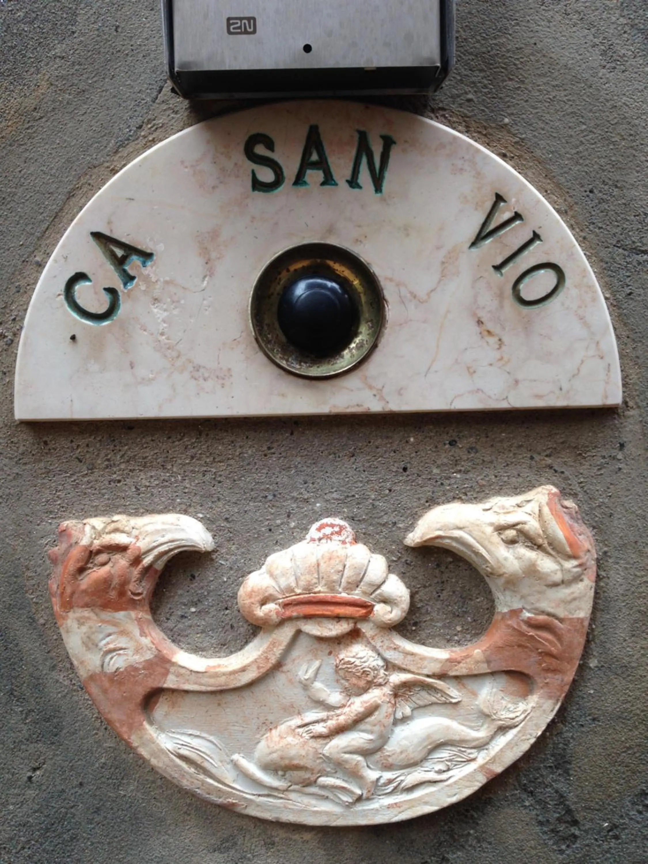 Decorative detail in Ca' San Vio