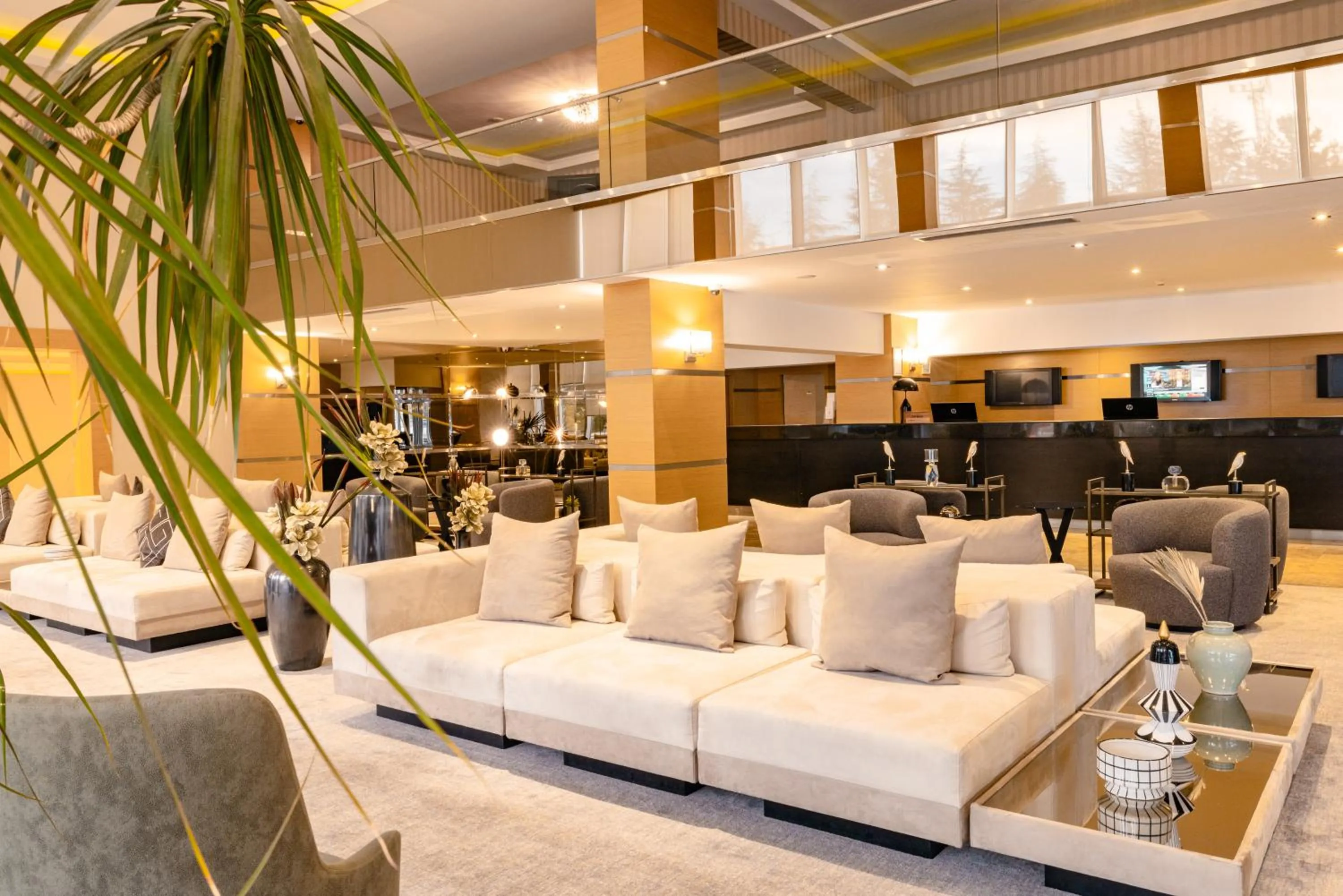 Lobby or reception in Bilkent Hotel and Conference Center