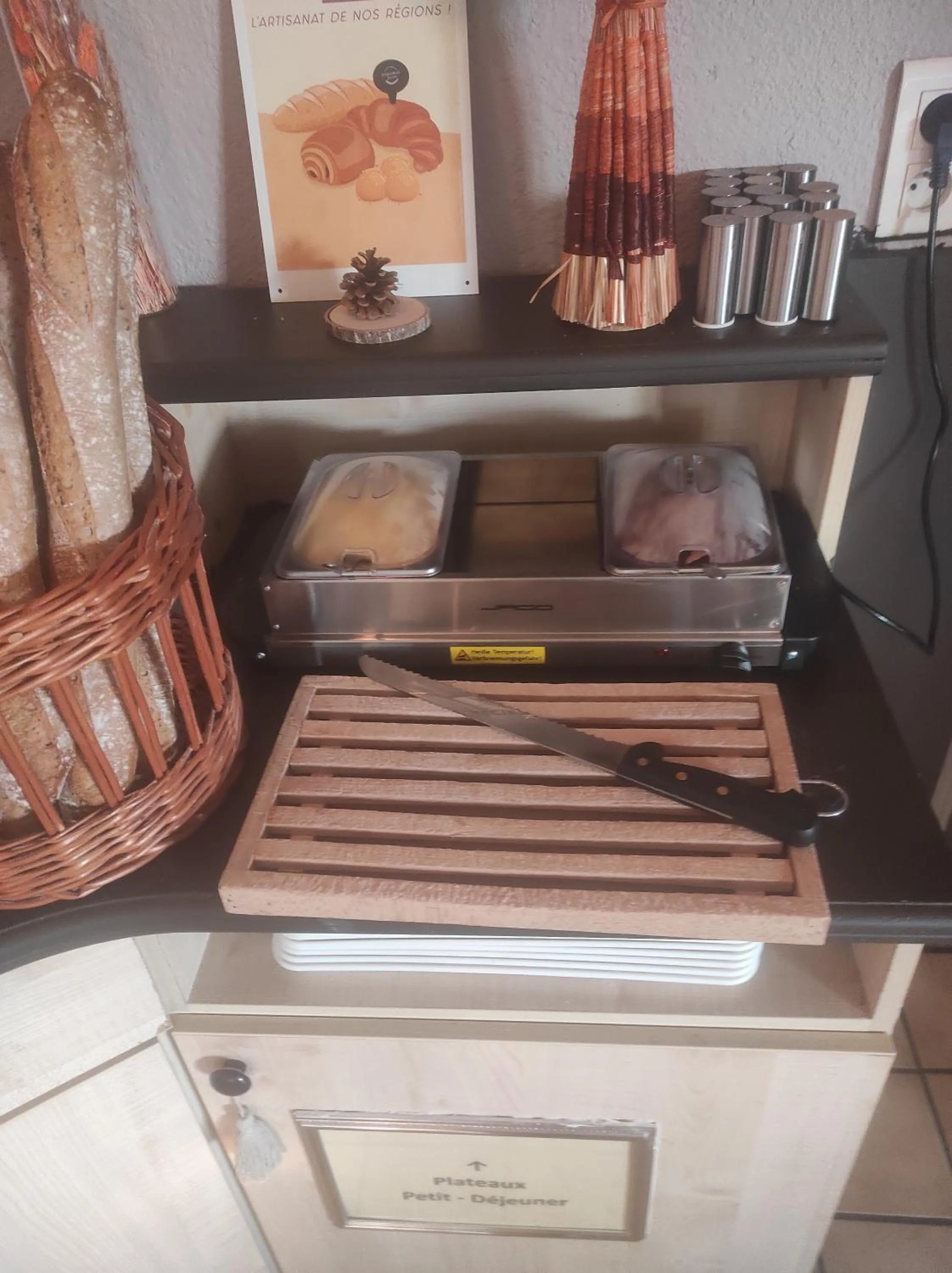 Breakfast in Brit Hotel Besancon l'Horloge