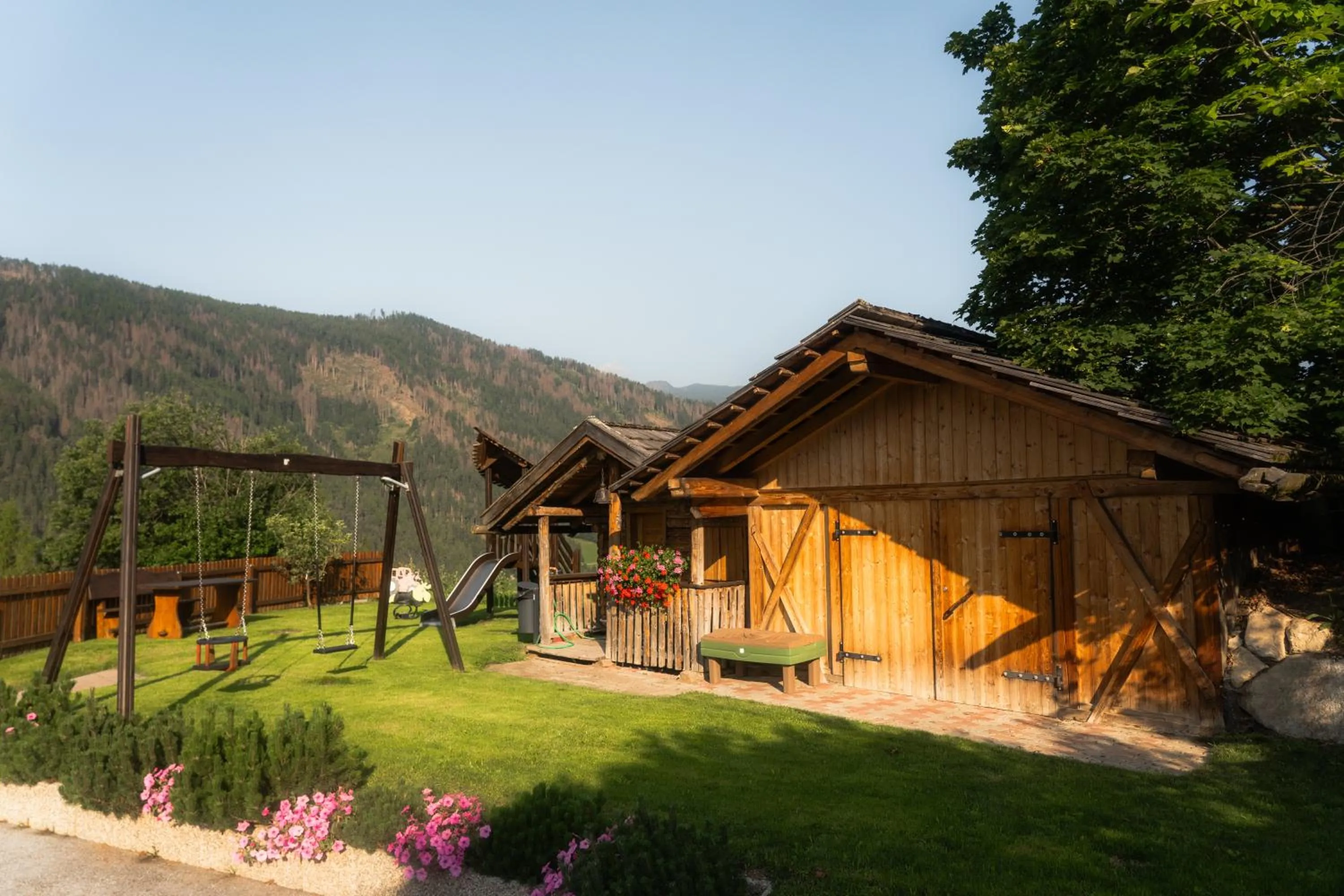 Children play ground in Bella Vista Hotel Emma