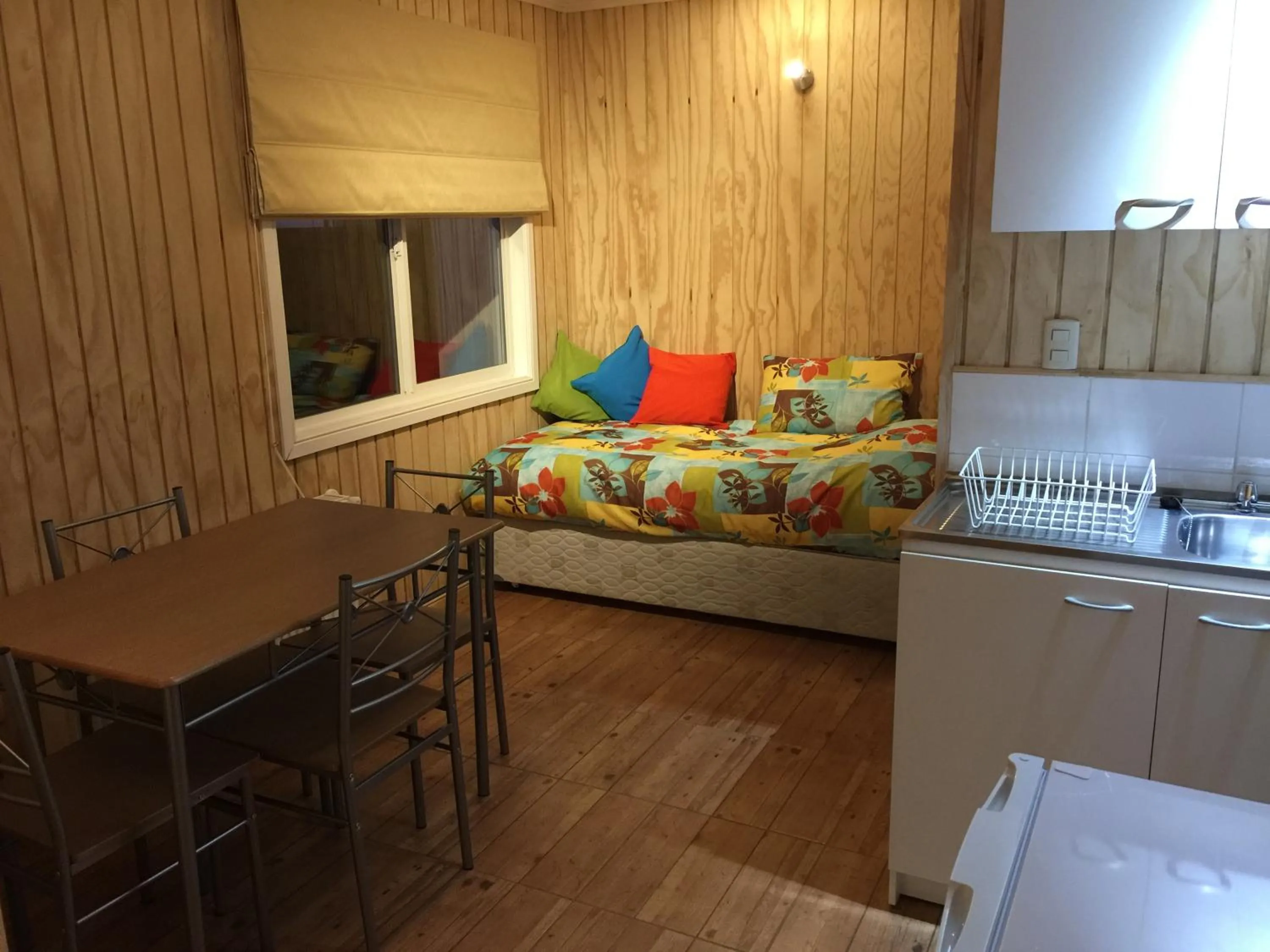 Living room, Bed in Cabañas Entre Parques