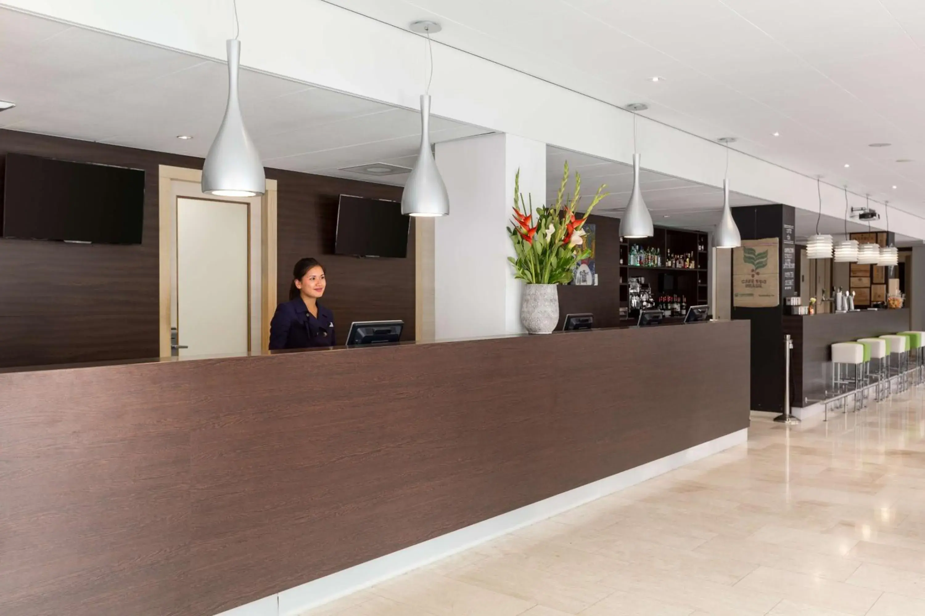 Lobby or reception in NH Amsterdam Zuid Lobby or reception in NH Amsterdam Zuid