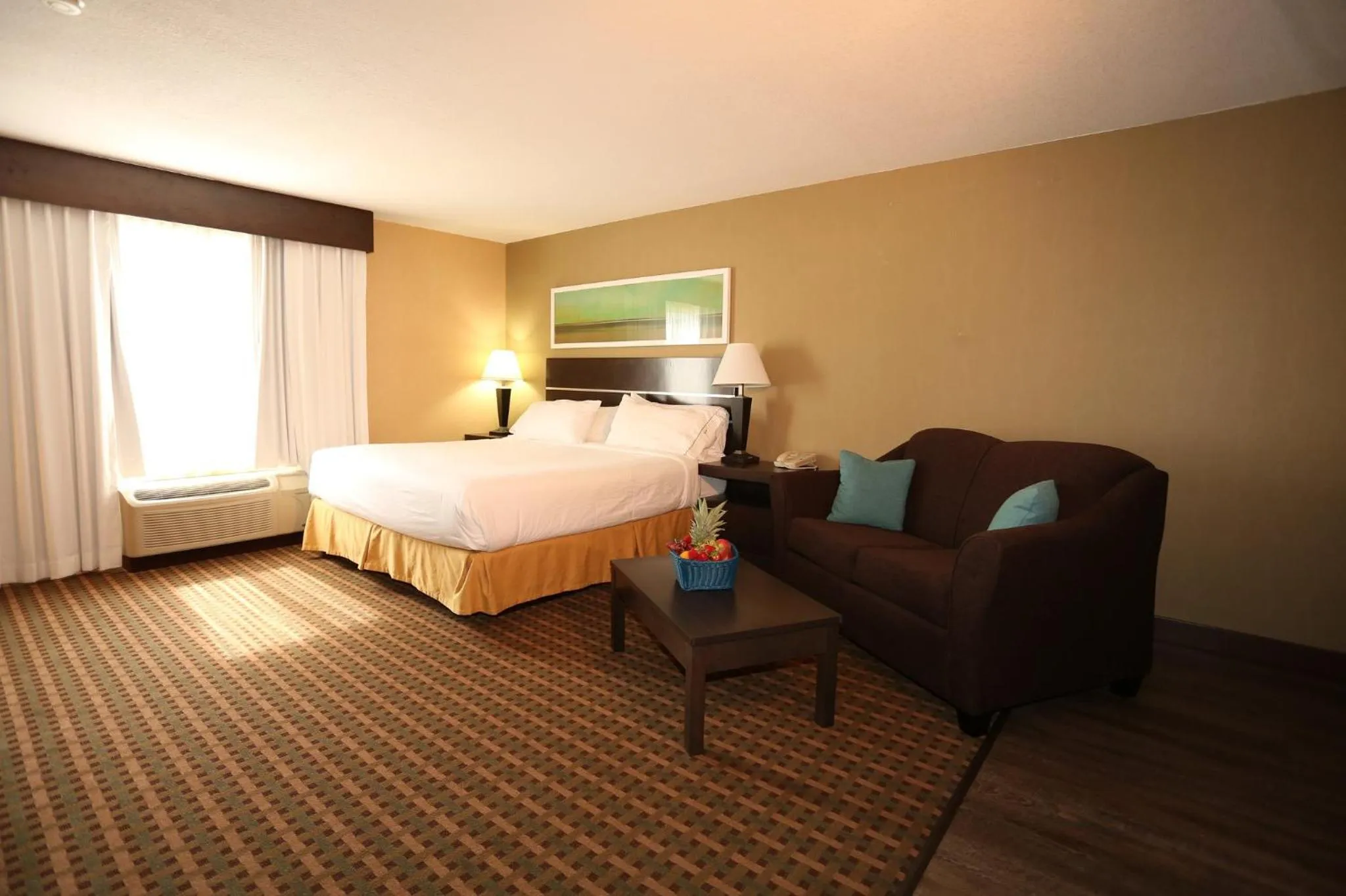 Photo of the whole room, Bed in Holiday Inn Express Hotel & Suites Vernon by IHG