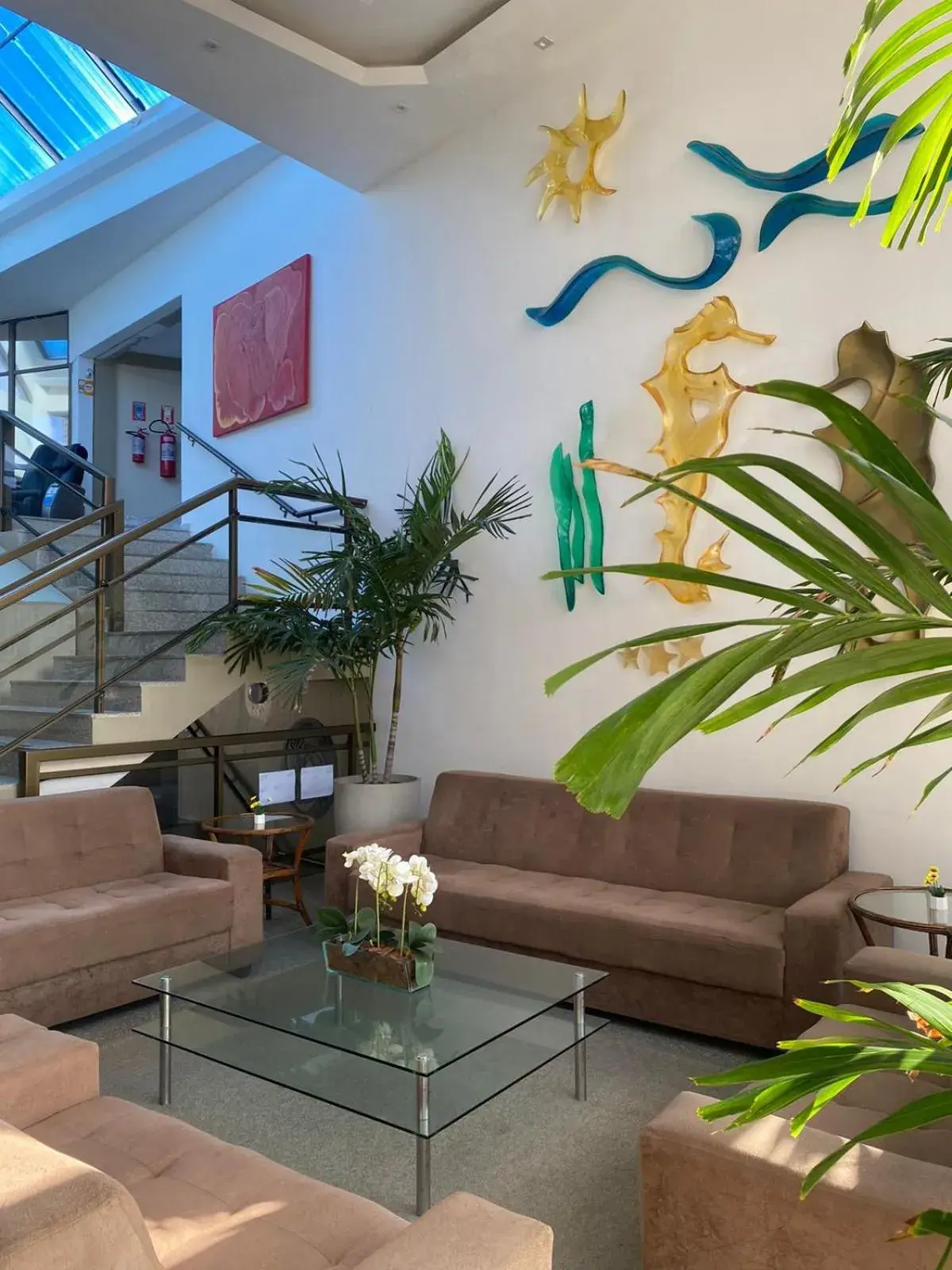 Lobby or reception in Hotel Costa do Atlantico Lobby or reception in Hotel Costa do Atlantico