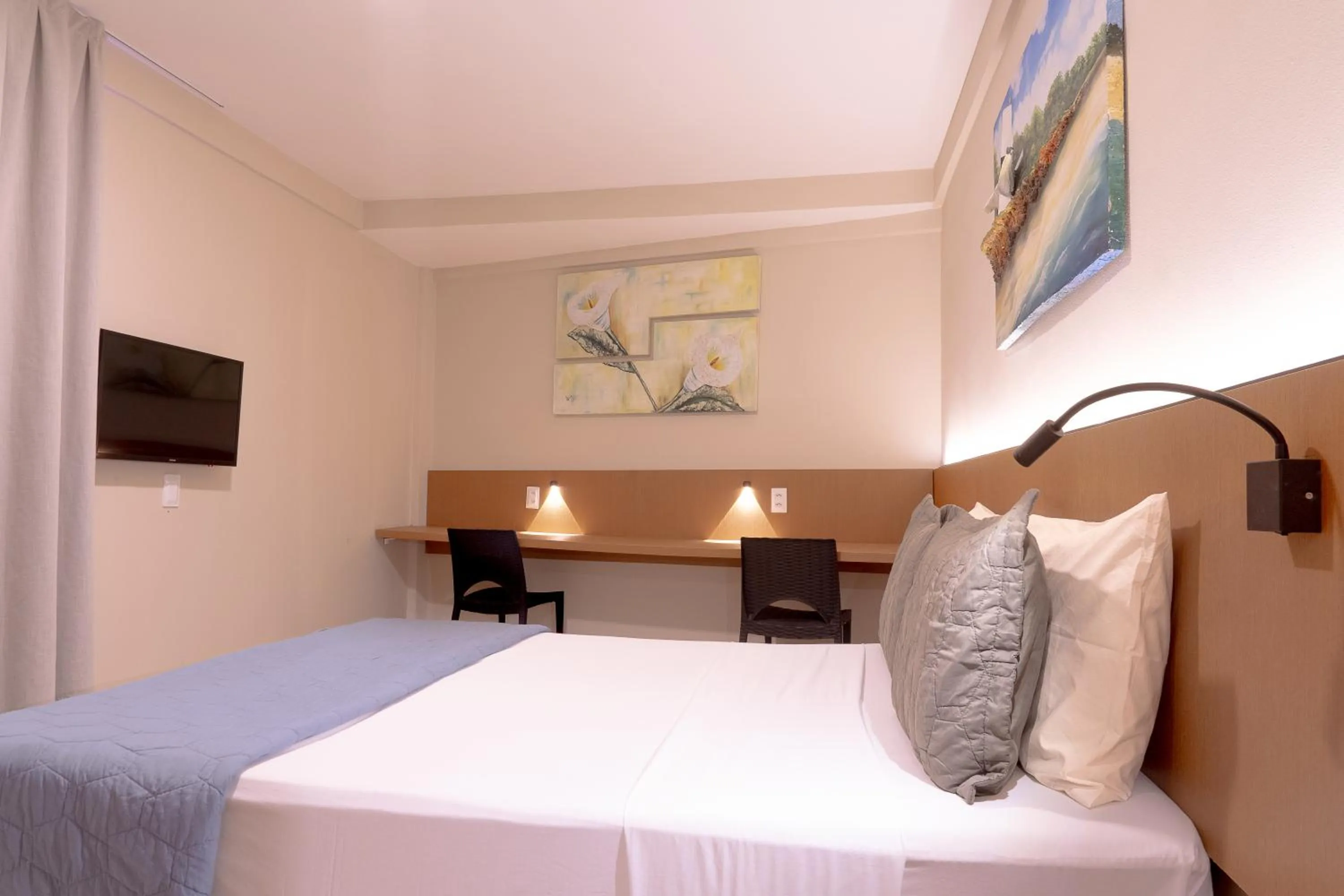 Bedroom, Bed in Hotel Costa do Atlantico