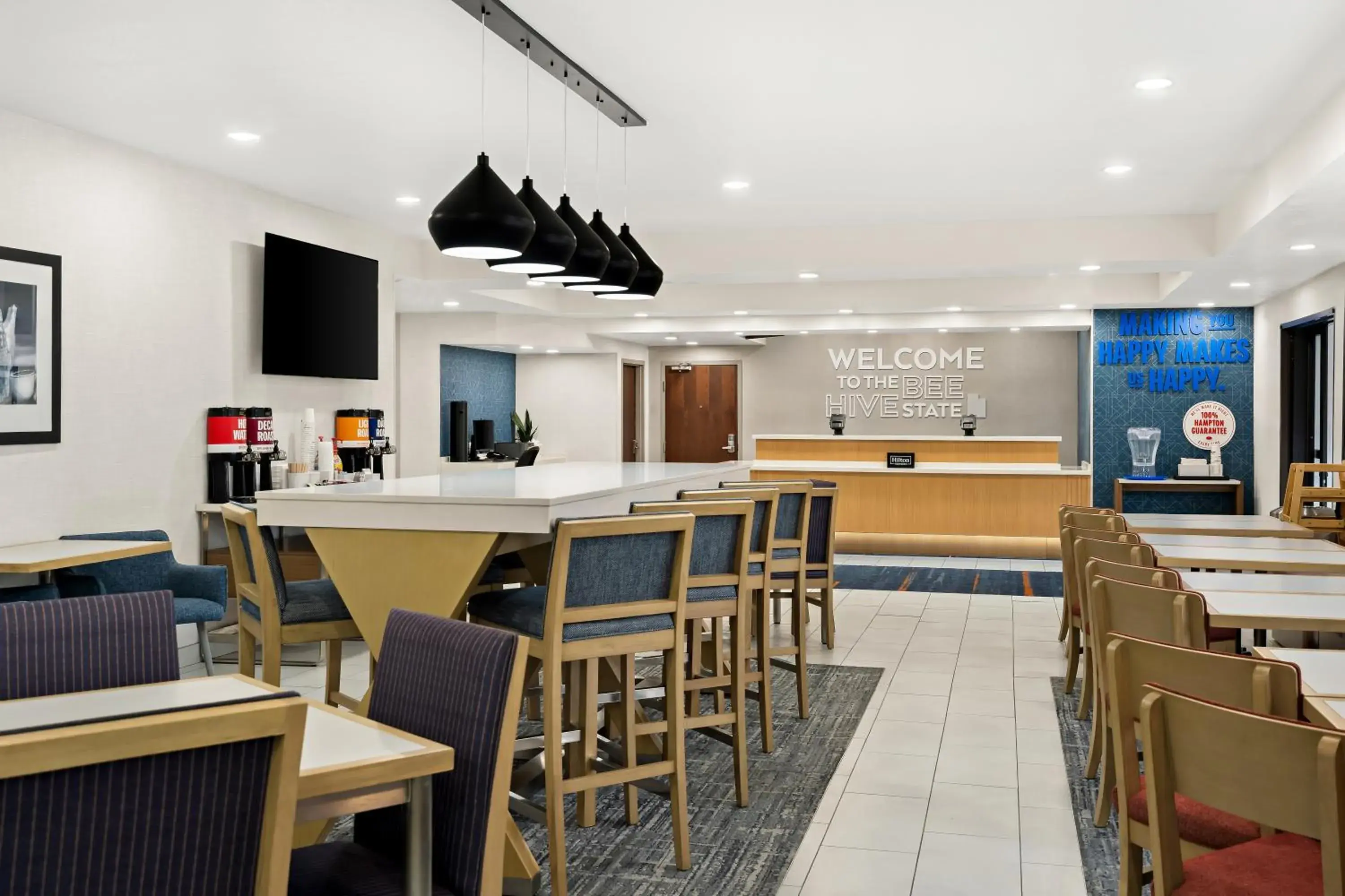 Lobby or reception in Hampton Inn Provo Lobby or reception in Hampton Inn Provo