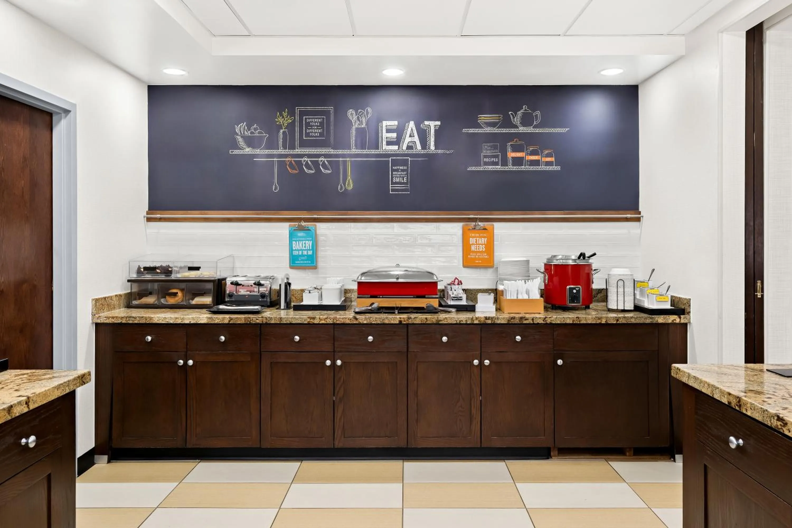 Breakfast in Hampton Inn Provo