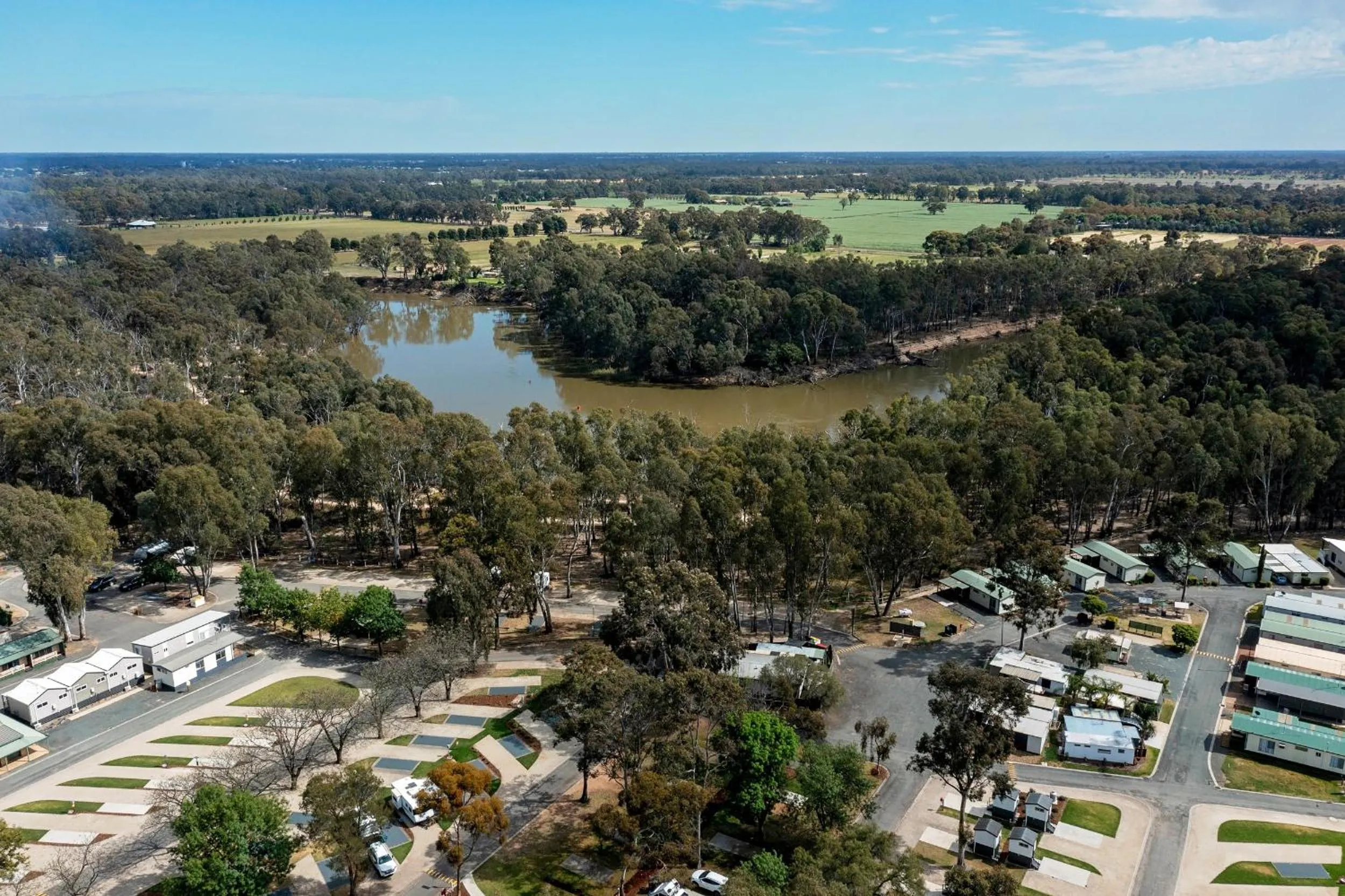View (from property/room) in Discovery Parks - Echuca
