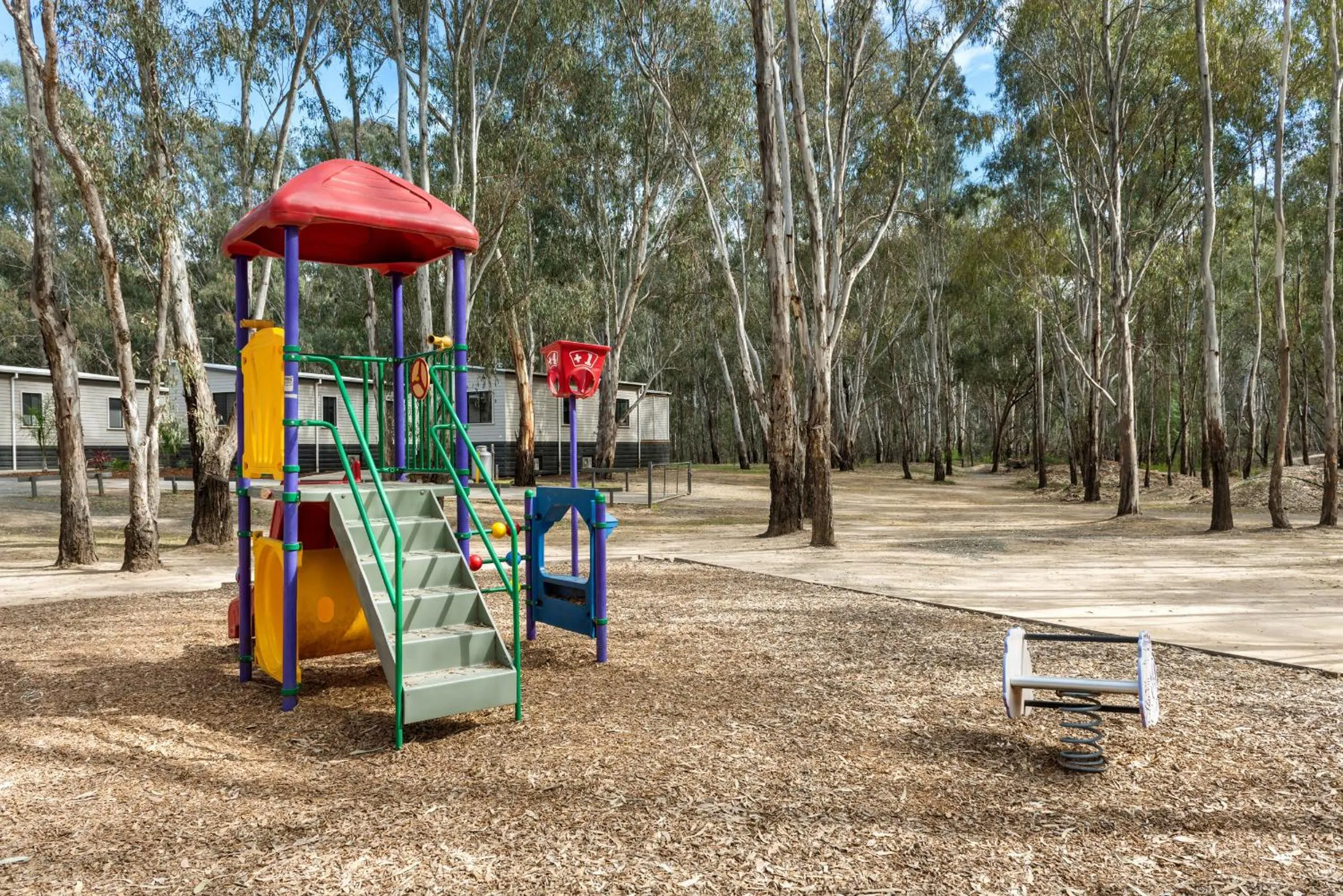 Children play ground in Discovery Parks - Echuca