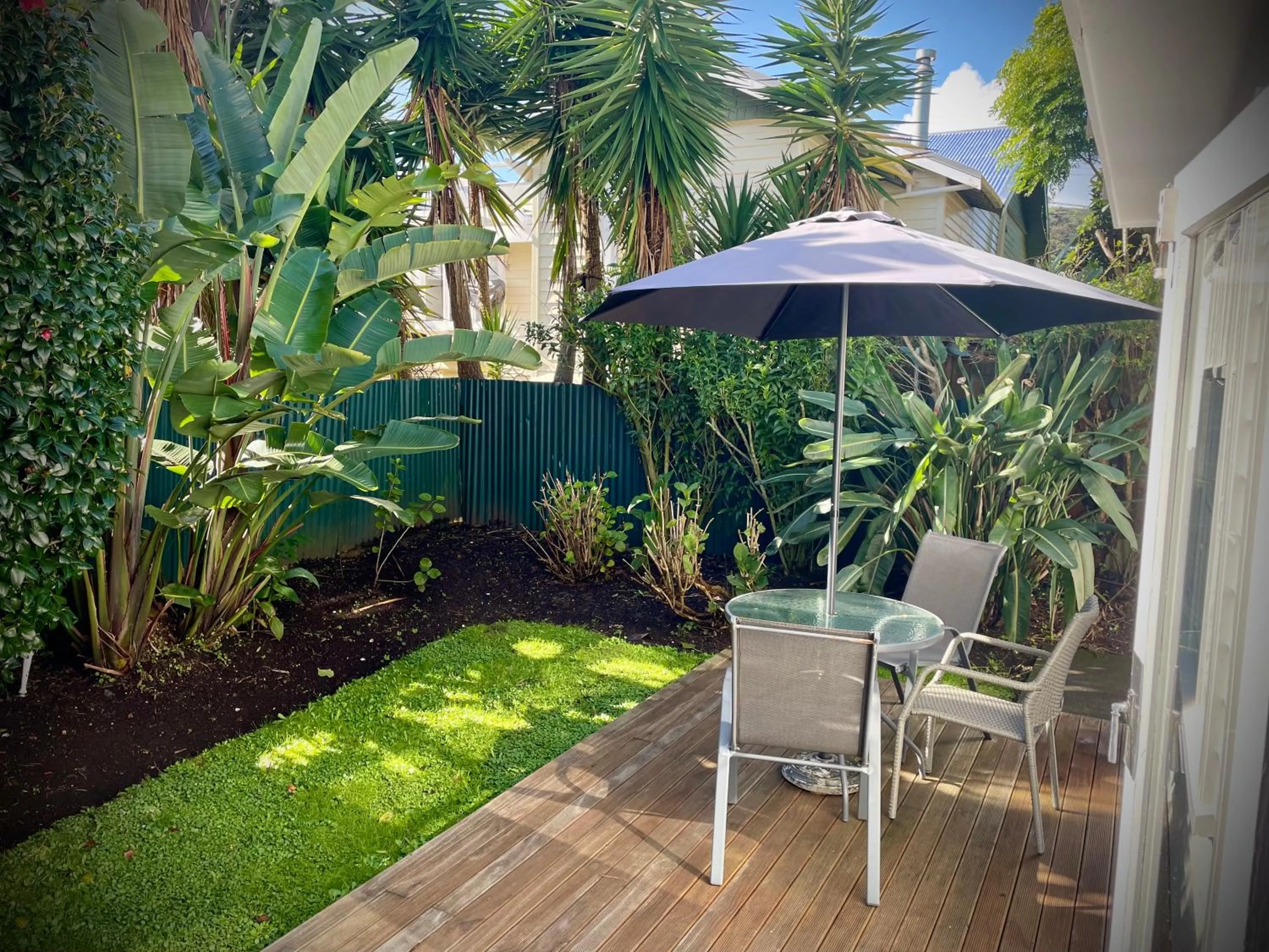 Patio in Bavaria Boutique Hotel