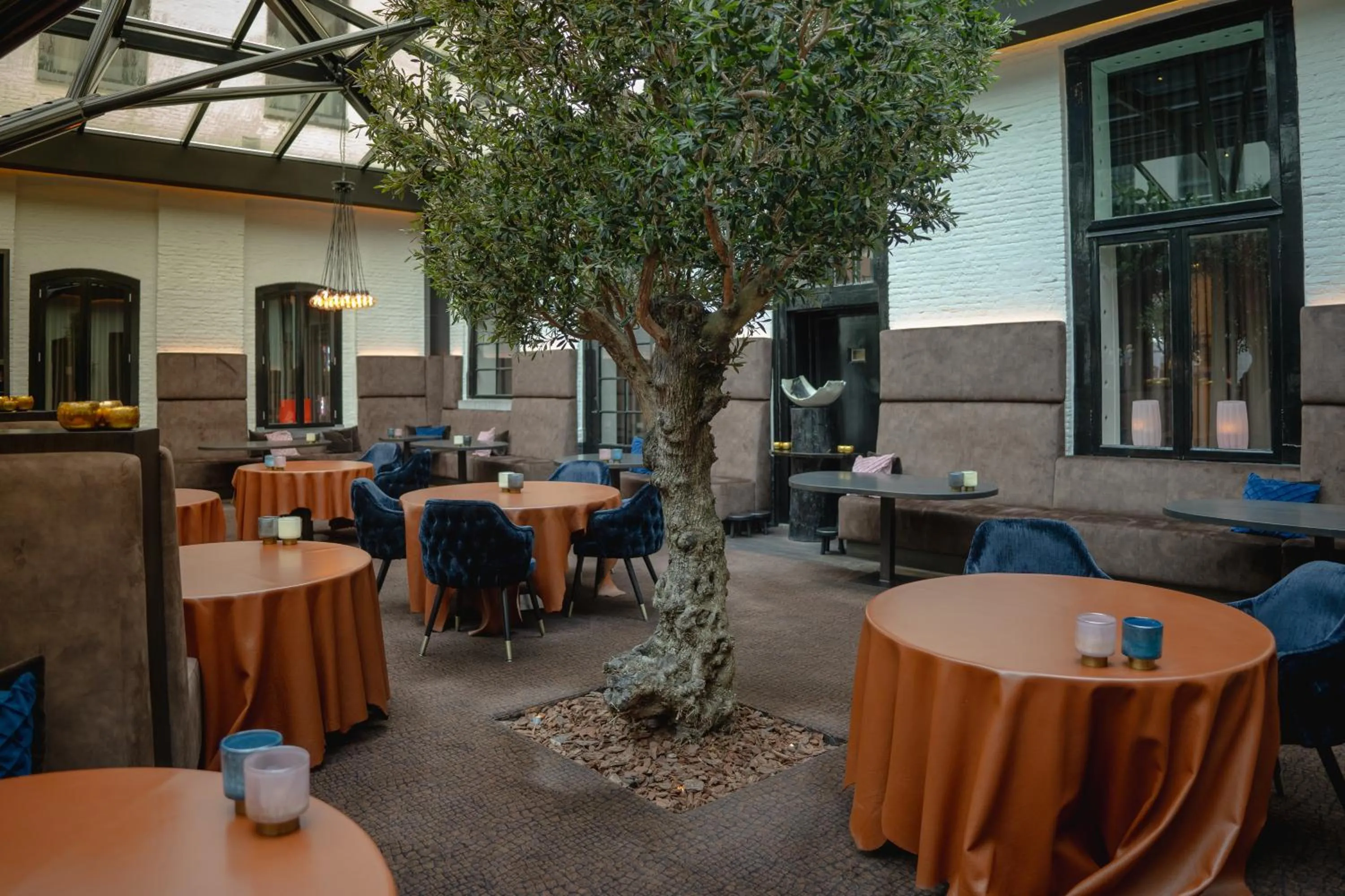 Patio in Librije's Hotel