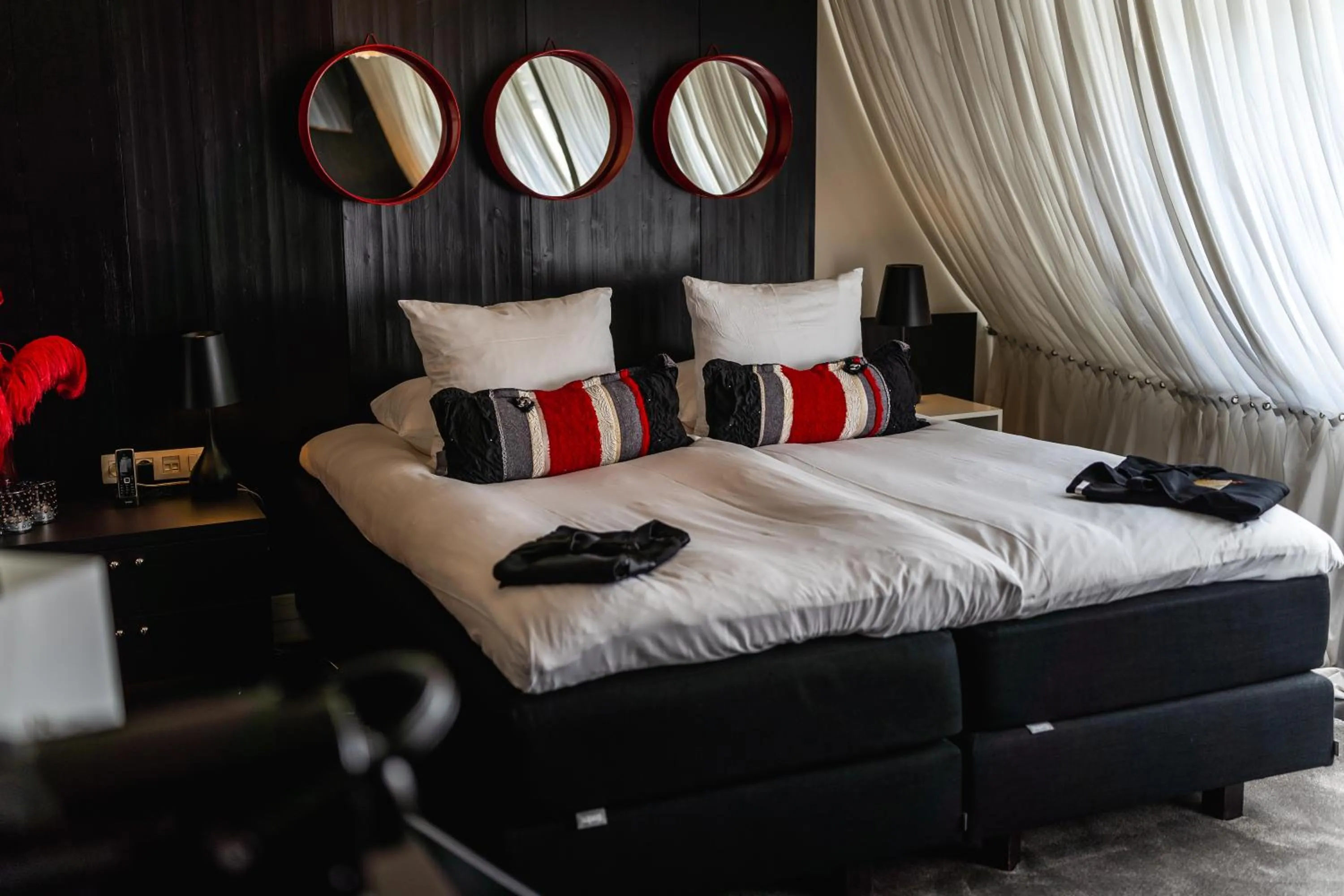 Bed in Librije's Hotel