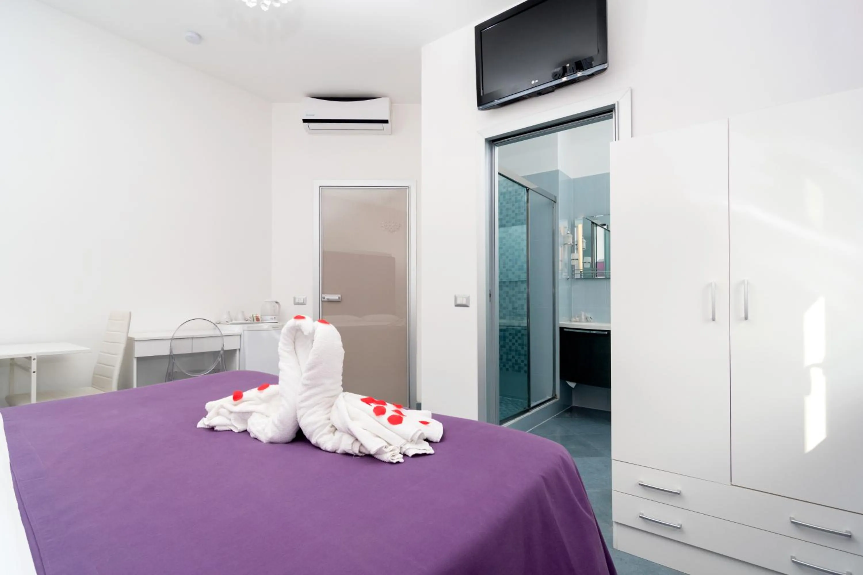 Bed in Guest House Emily Suites Sorrento