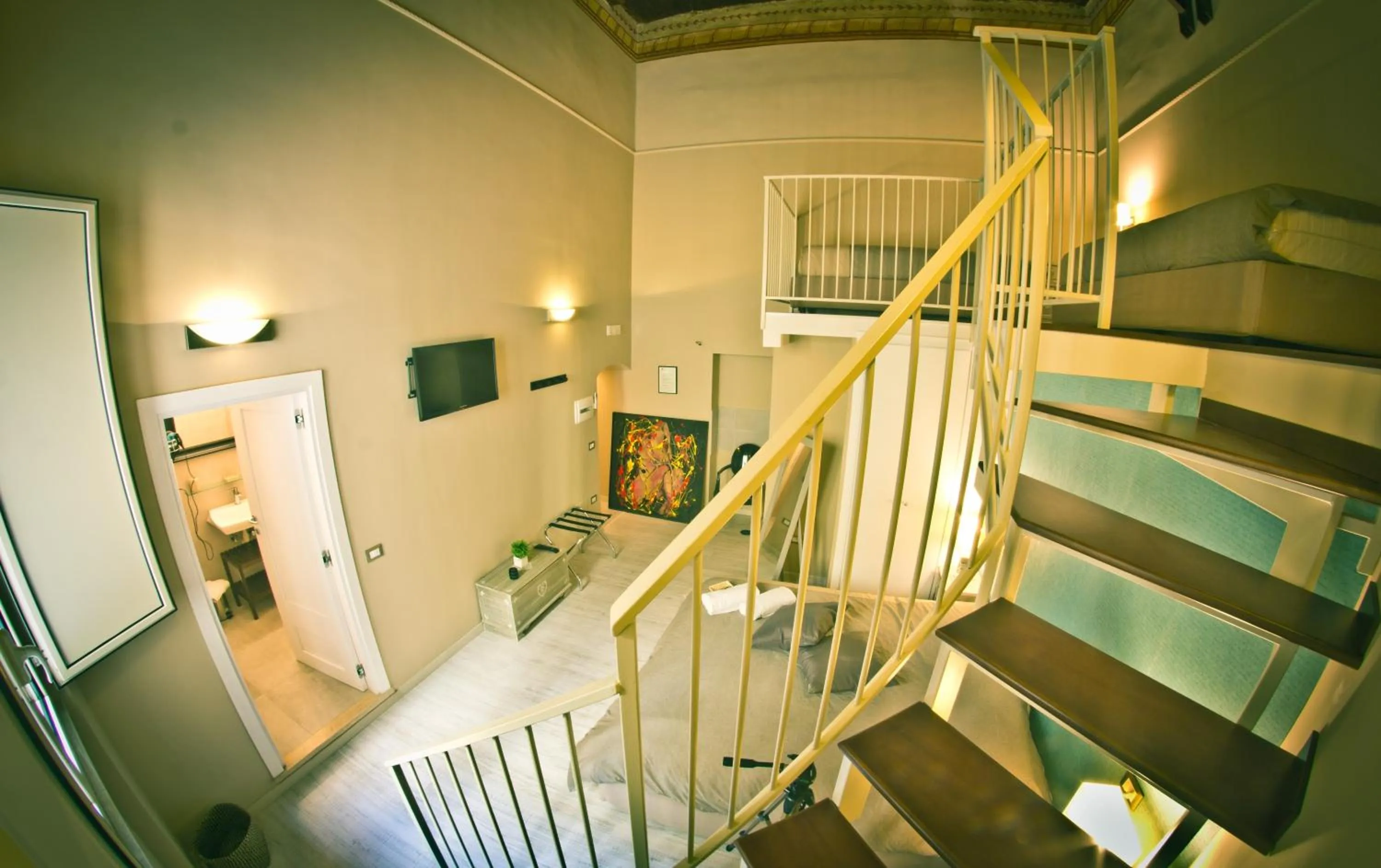 Photo of the whole room in I Visconti