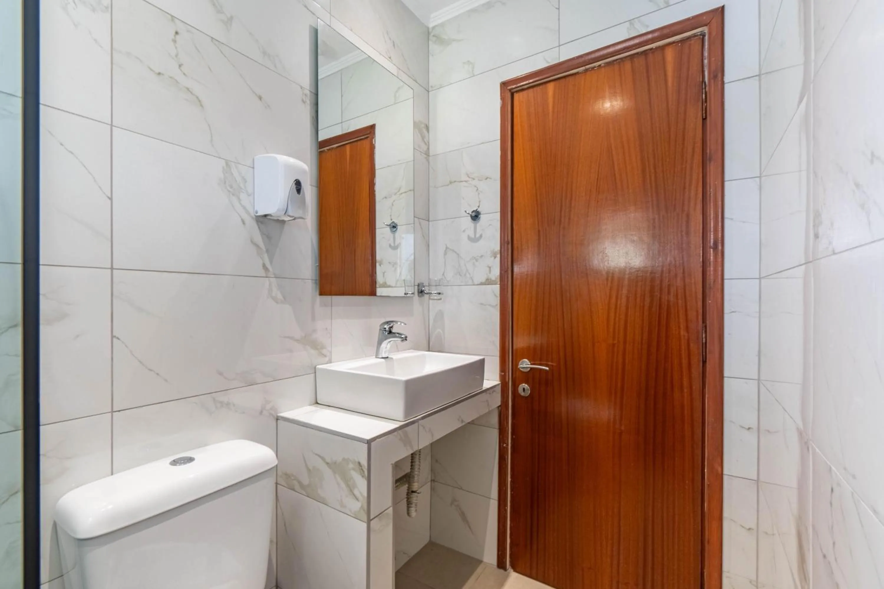 Bathroom in Angela Hotel & Apartments