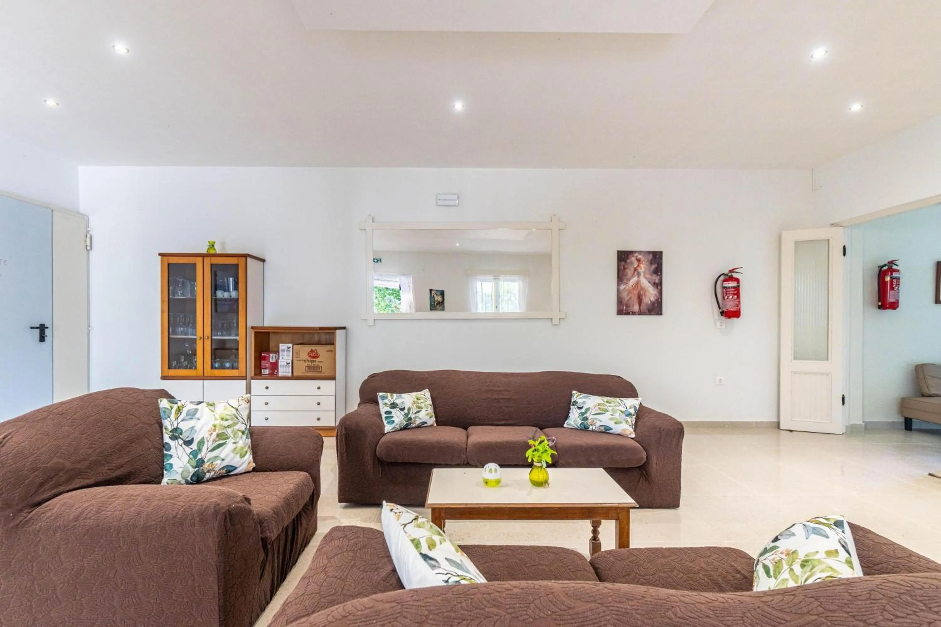 Lobby or reception in Angela Hotel & Apartments