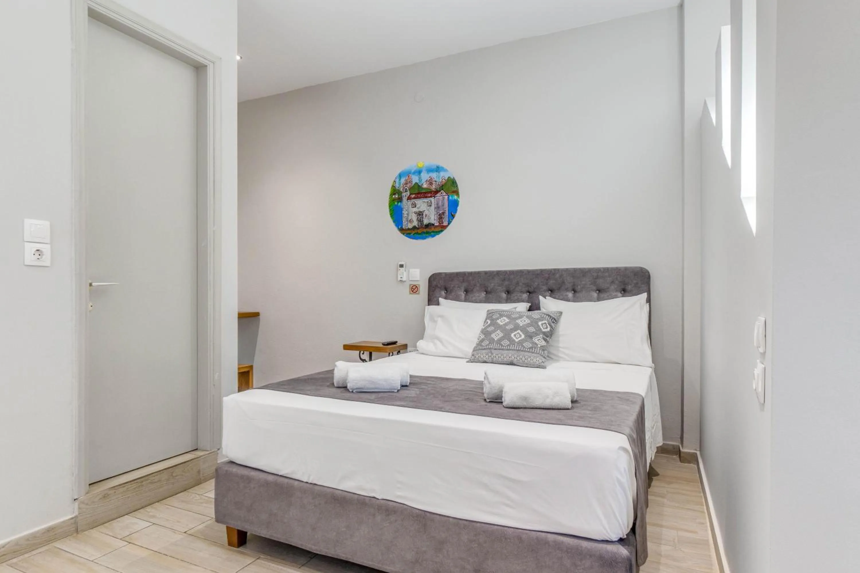 Photo of the whole room, Bed in Angela Hotel & Apartments