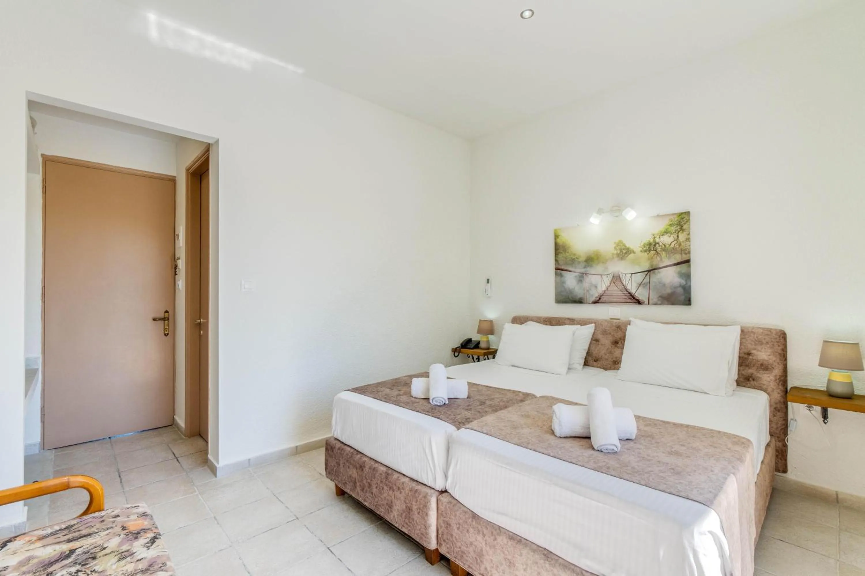 Photo of the whole room, Bed in Angela Hotel & Apartments