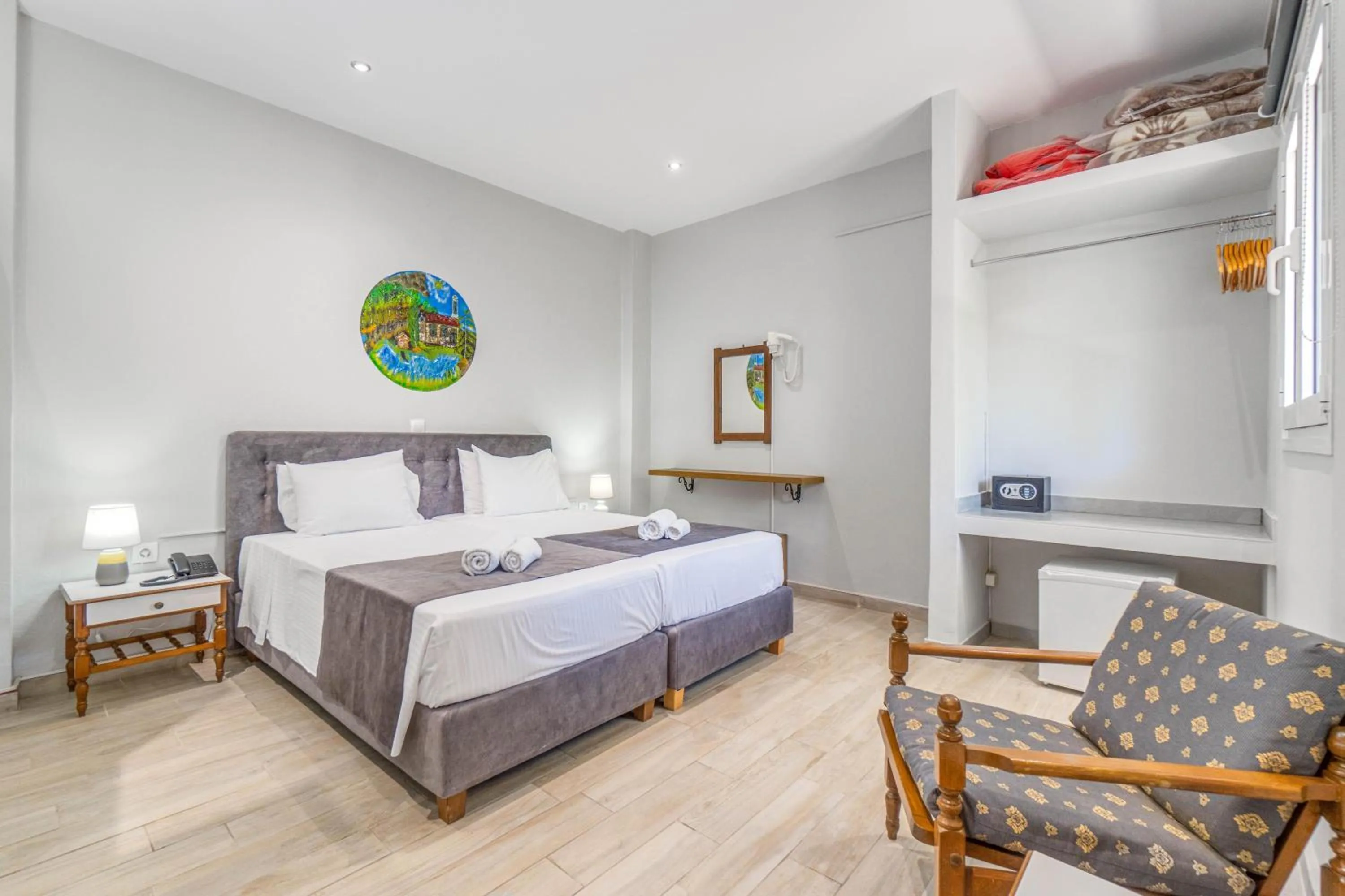 Photo of the whole room, Bed in Angela Hotel & Apartments