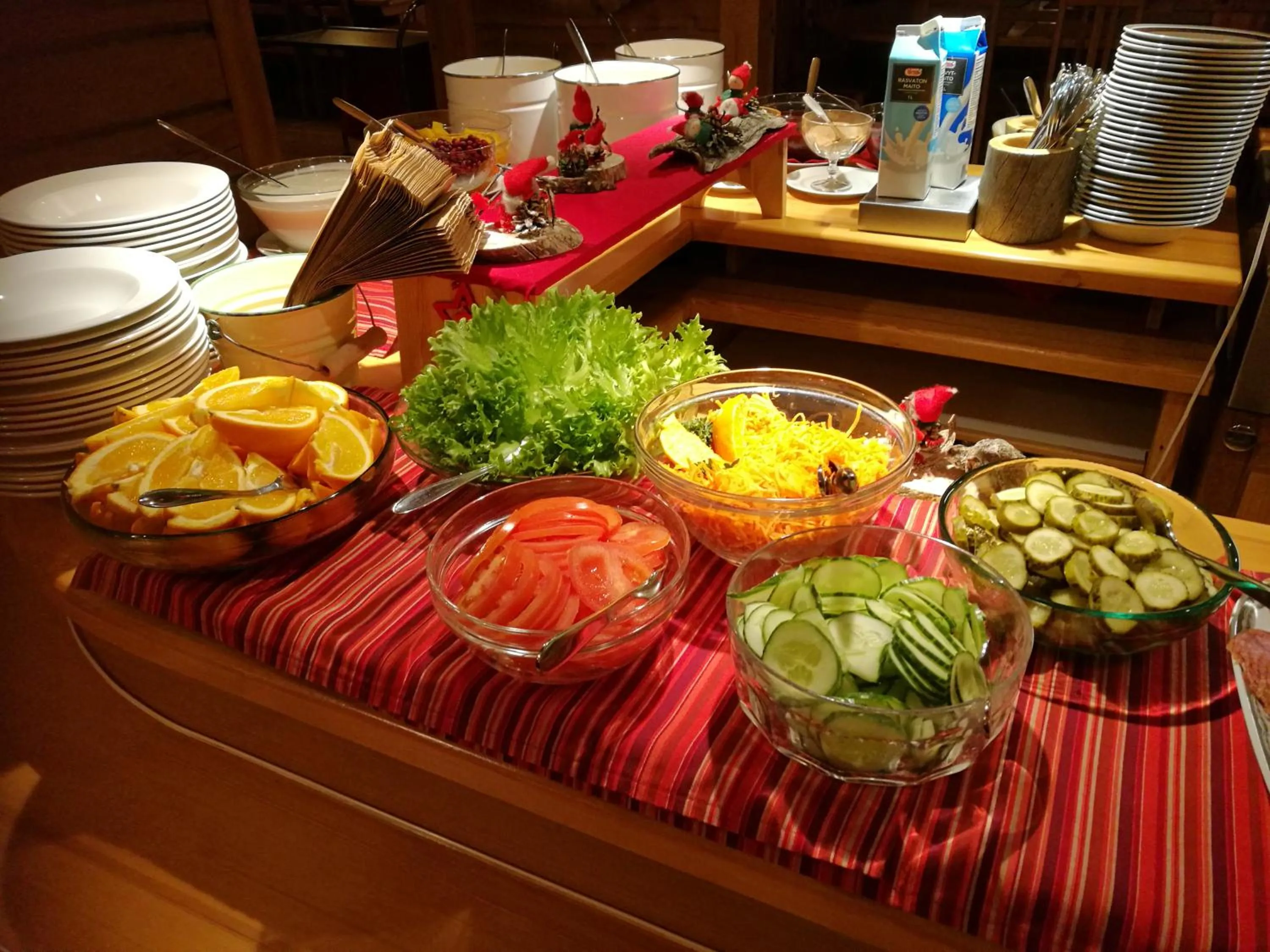 Buffet breakfast in Hotel Seita