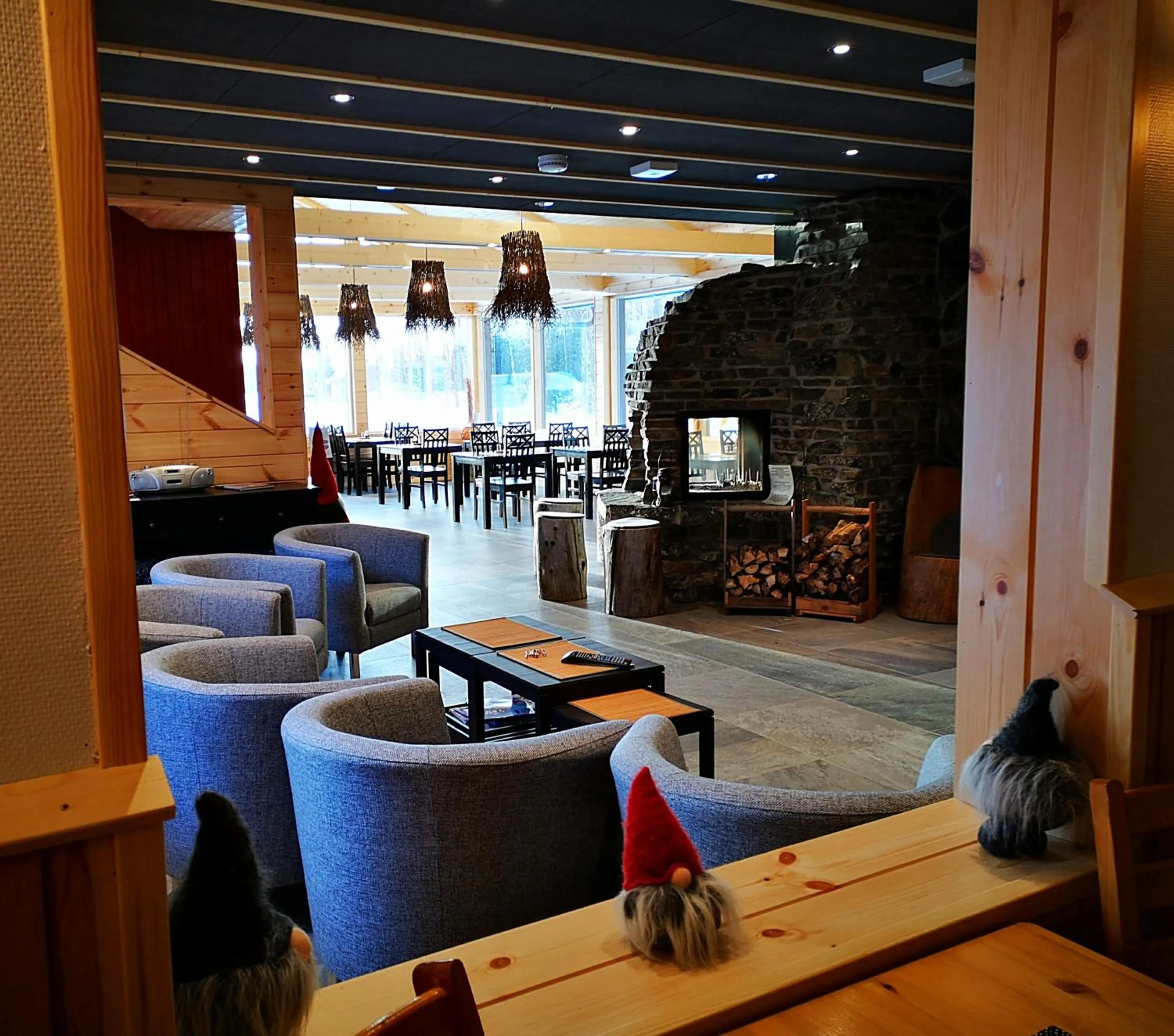 Communal lounge/ TV room in Hotel Seita